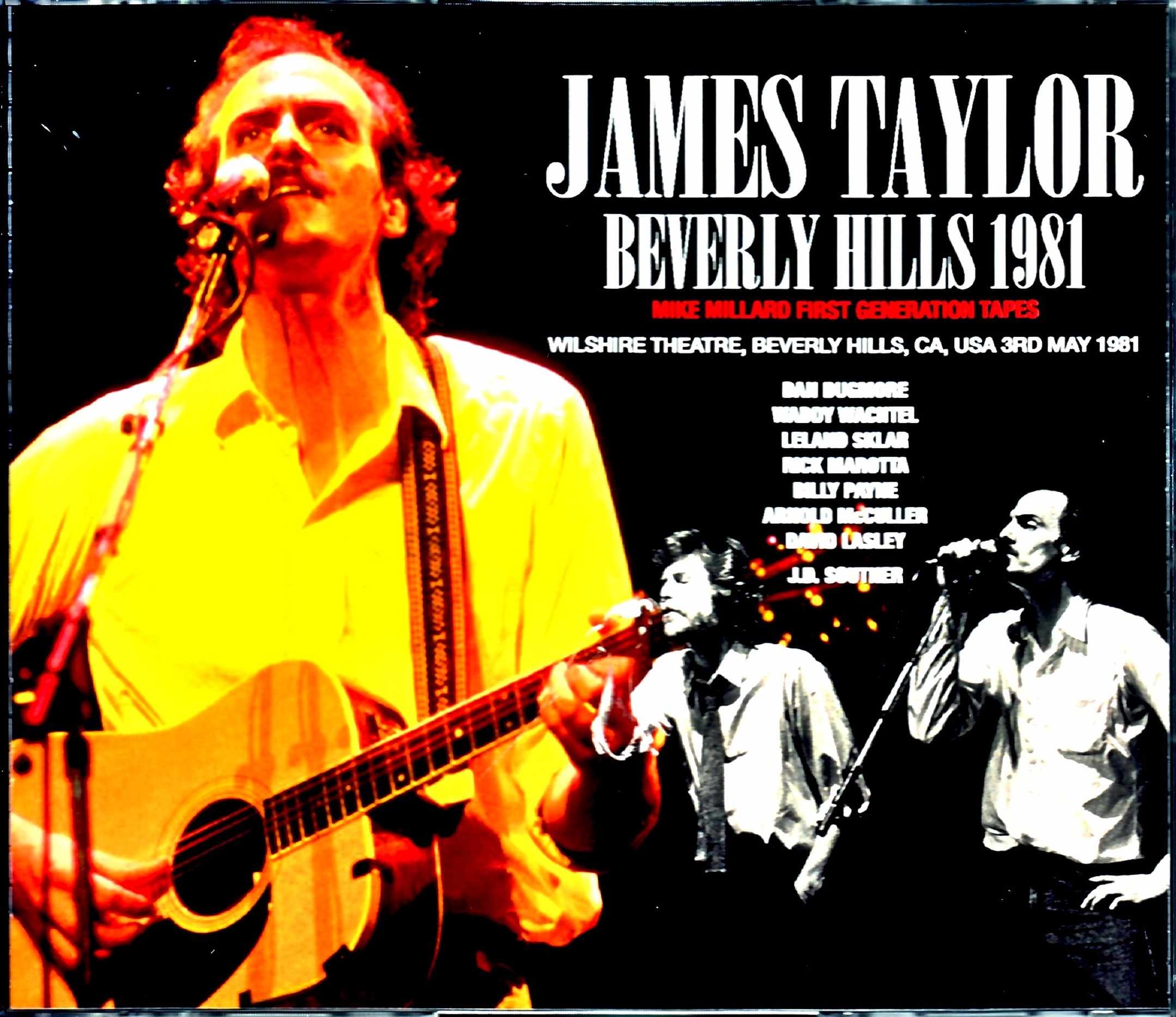 James Taylor ジェームス・テイラー/CA,USA 1981 Mike Millard Master Tapes