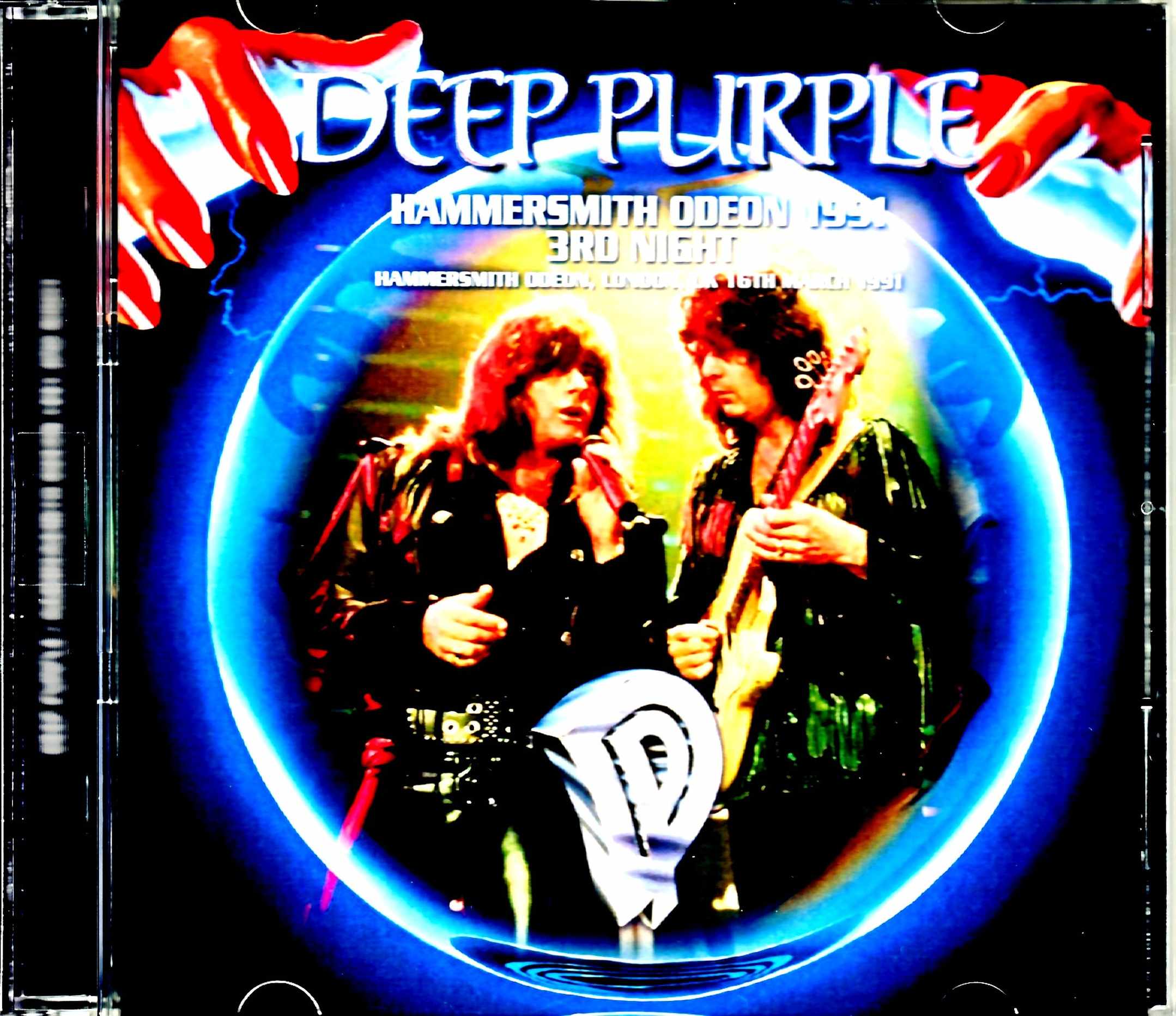 Deep Purple ディープ・パープル/London,UK 3.16.1991