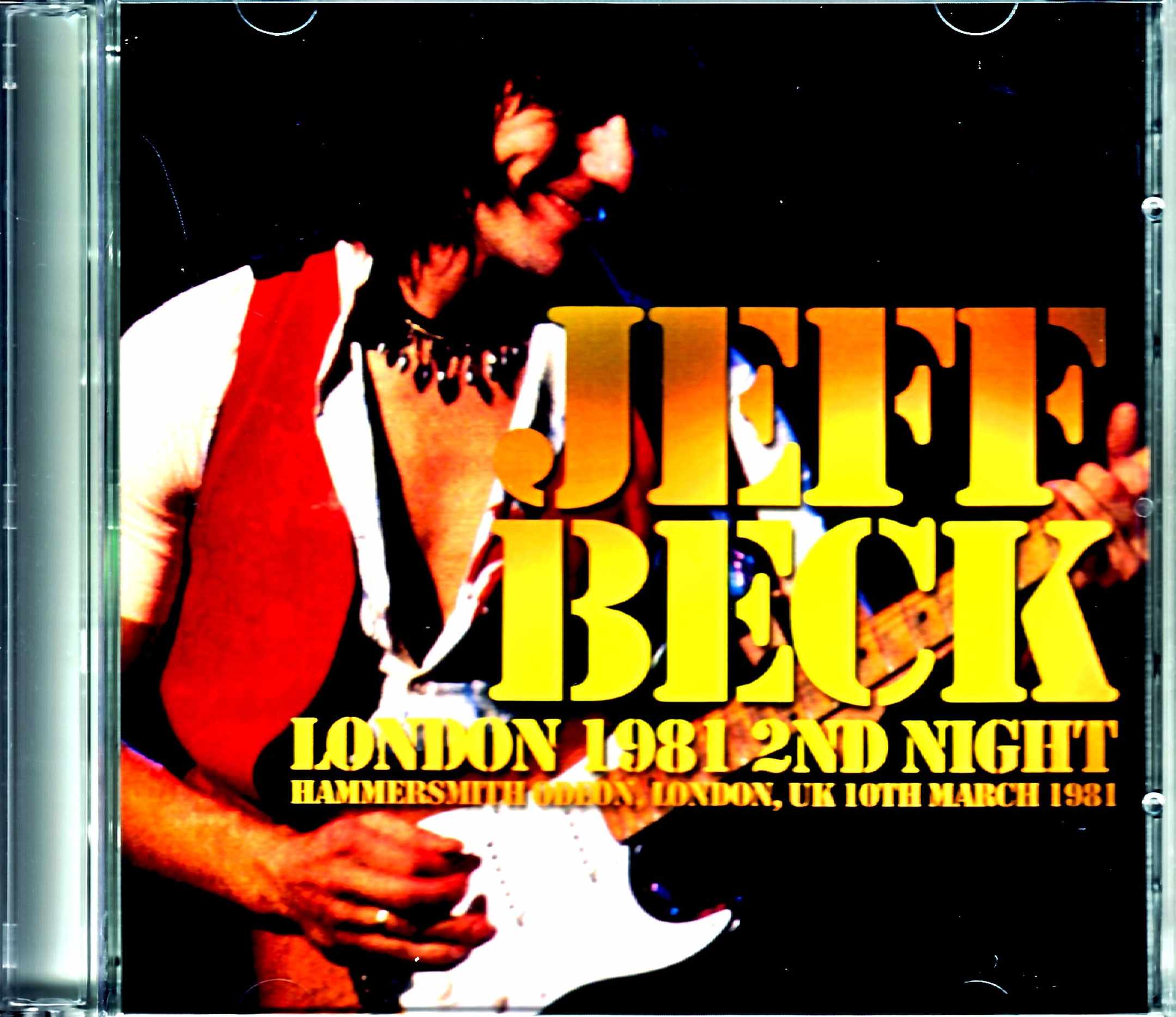 Jeff Beck ジェフ・ベック/London,UK 1981 Recorded by Cozy Powell