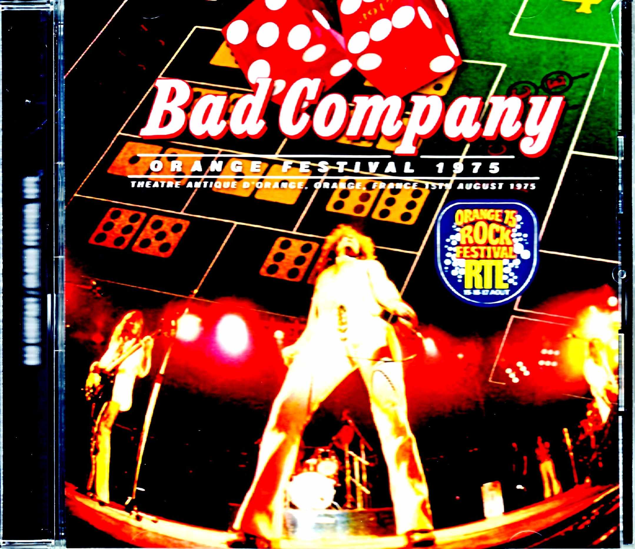 Bad Company バッド・カンパニー/France 1975