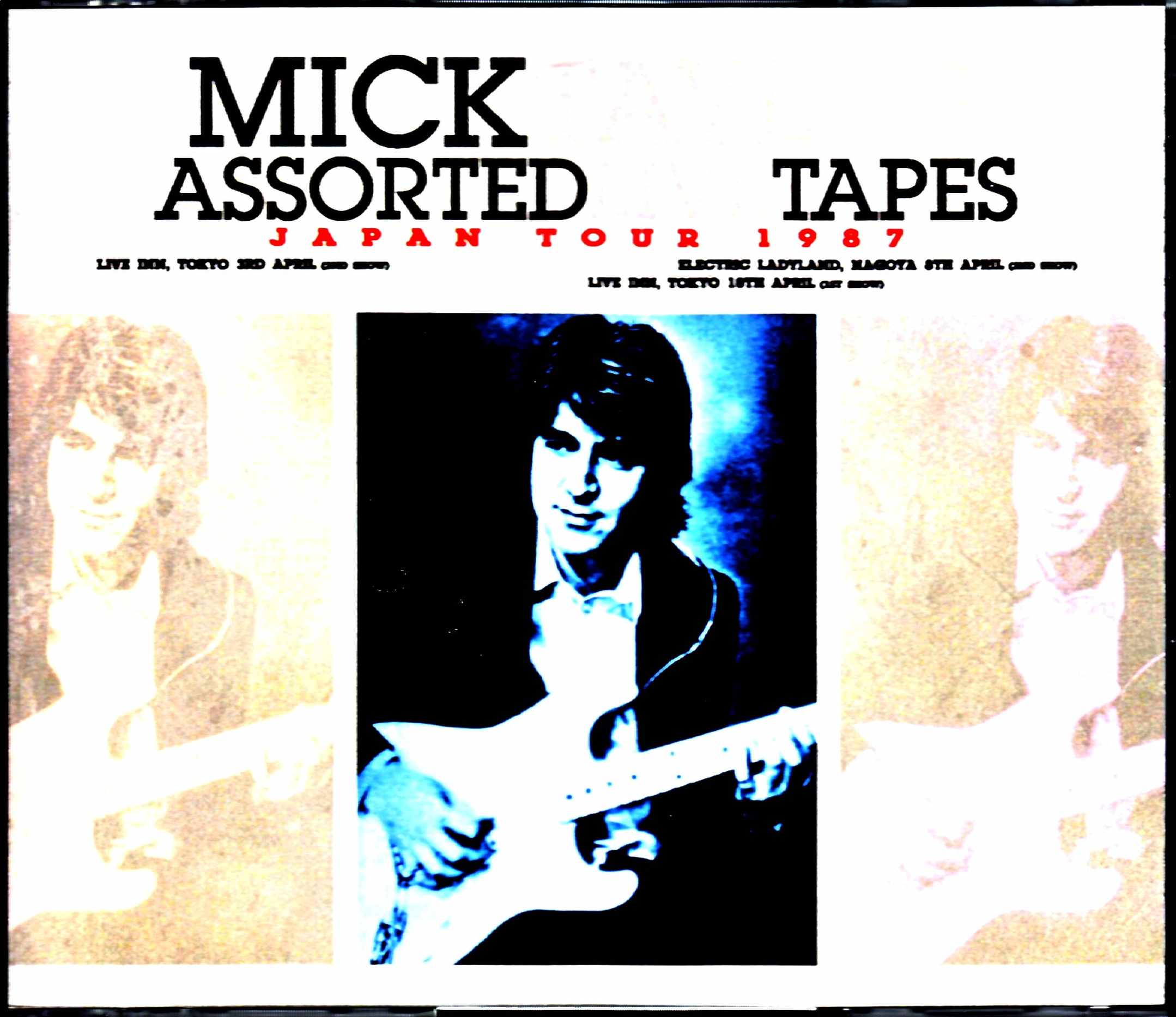 Mick Taylor ミック テイラー Japan Tour Collection 1987