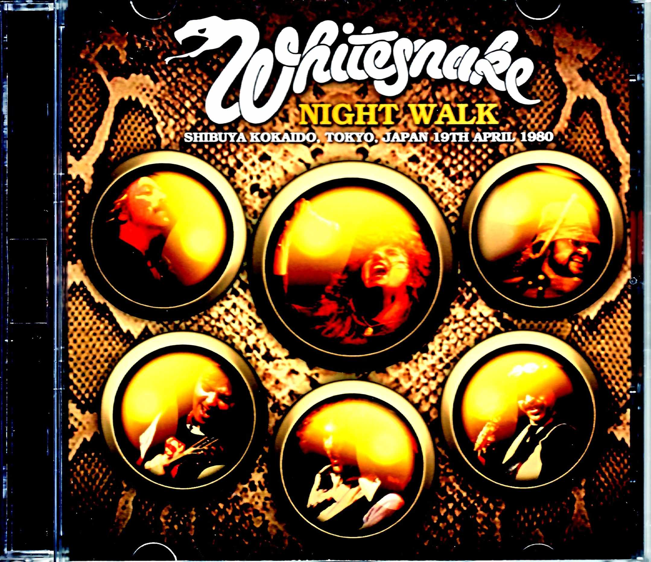 Whitesnake ホワイトスネイク/Tokyo,Japan 4.19.1980