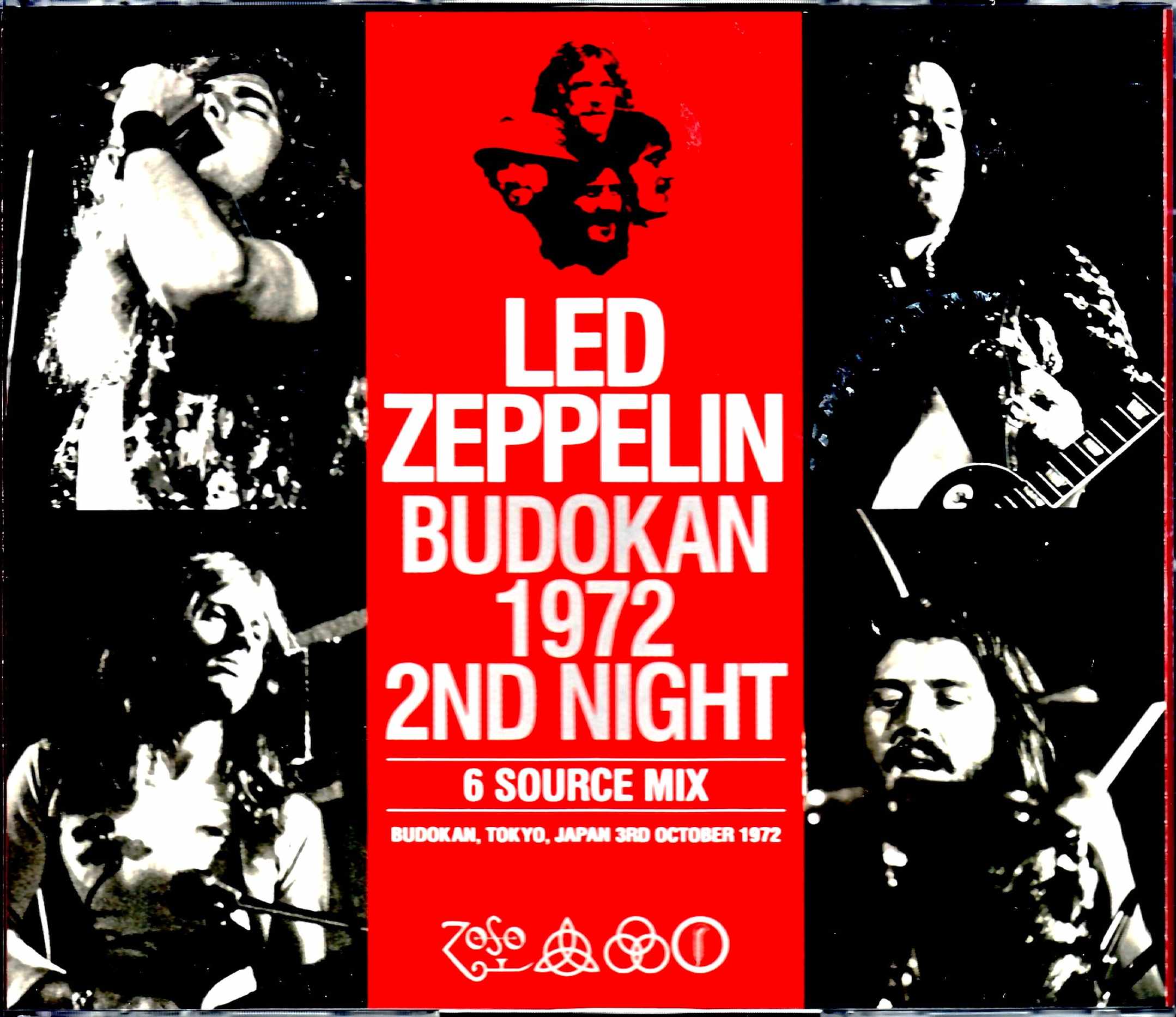 Led Zeppelin レッド・ツェッペリン/Tokyo,Japan 10.3.1972 6source Mix