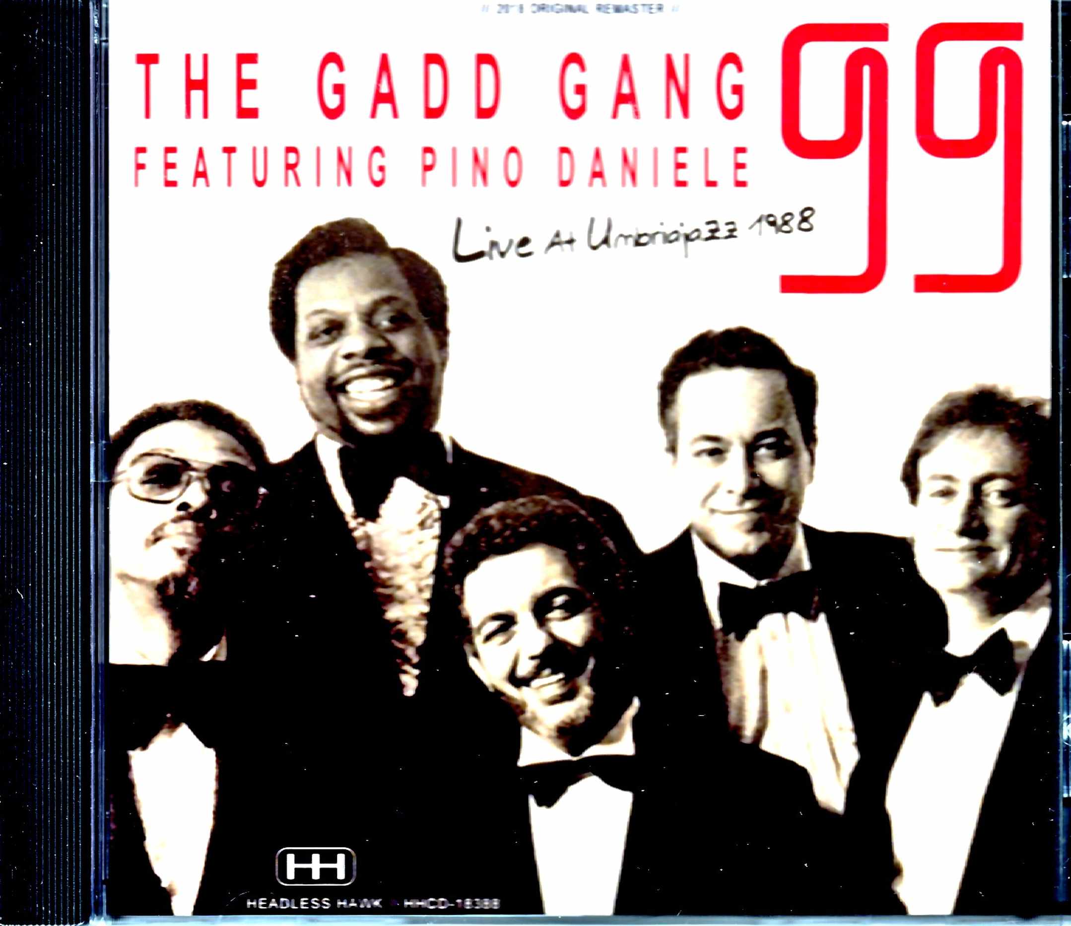 Steve Gadd with teh Gadd Gang,Cornell Dupree スティーヴ・ガッド/Italy 1988