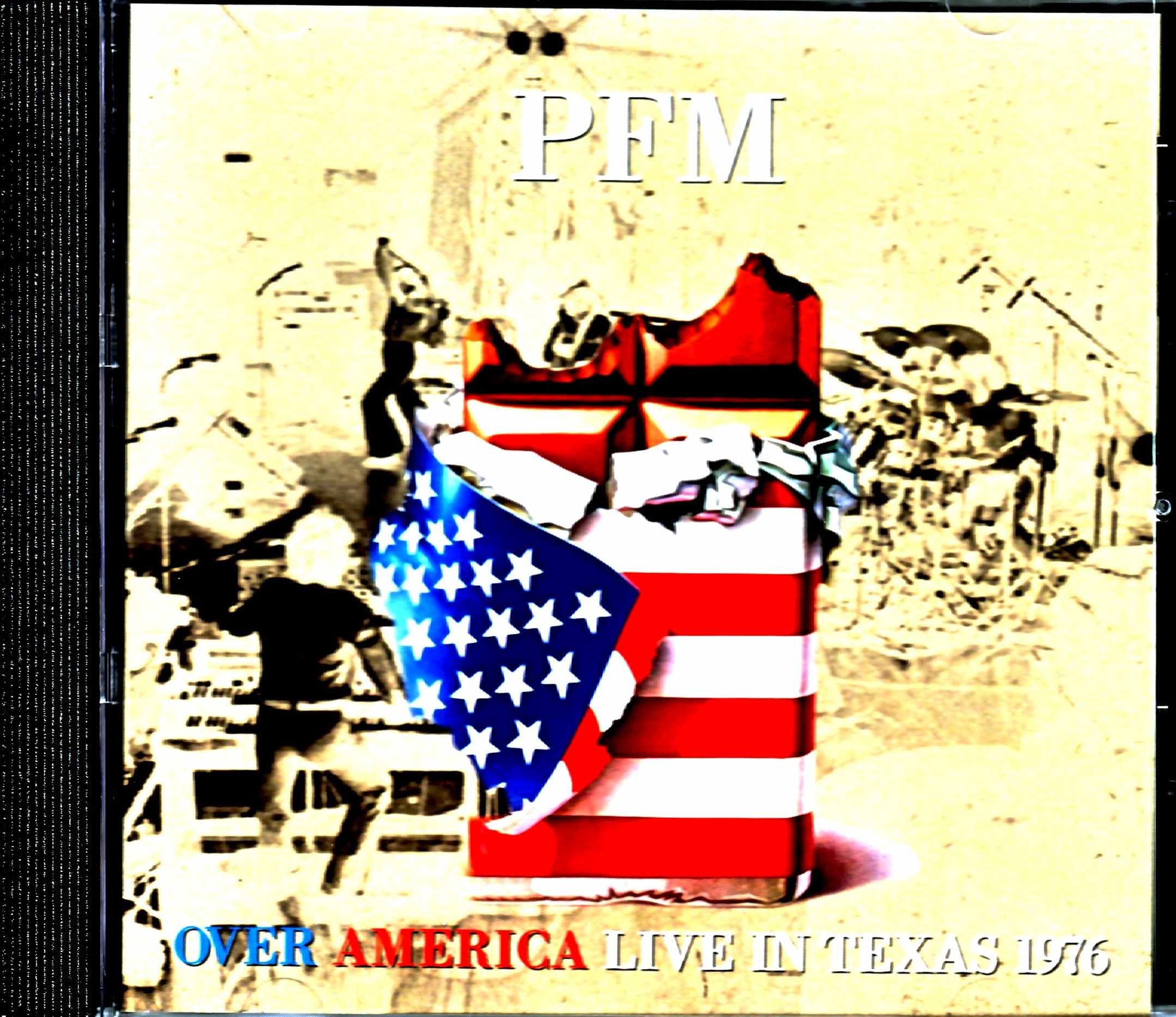 P.F.M. Premiata Forneria Marconi プレミアータ・フォルネリア・マルコーニ/TX,USA 11.16.1976
