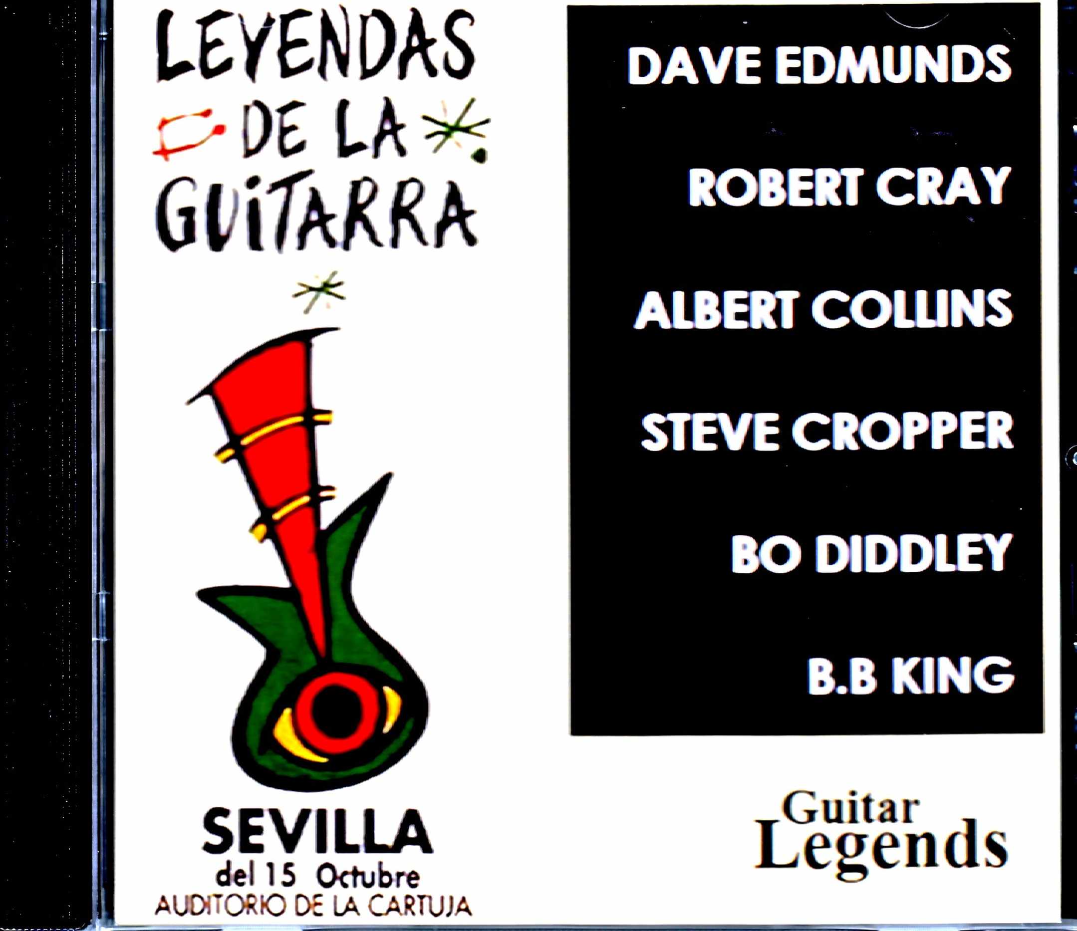 Various Artists Robert Cray,Albert Collins,B.B. King,Dave Edmunds,Bo Diddley/Spain 1991