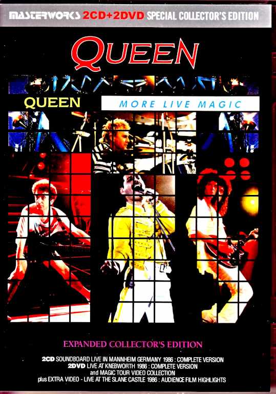 Queen クィーン/もっと！ライヴ・マジック More Live Magic Expanded Collector's Edition