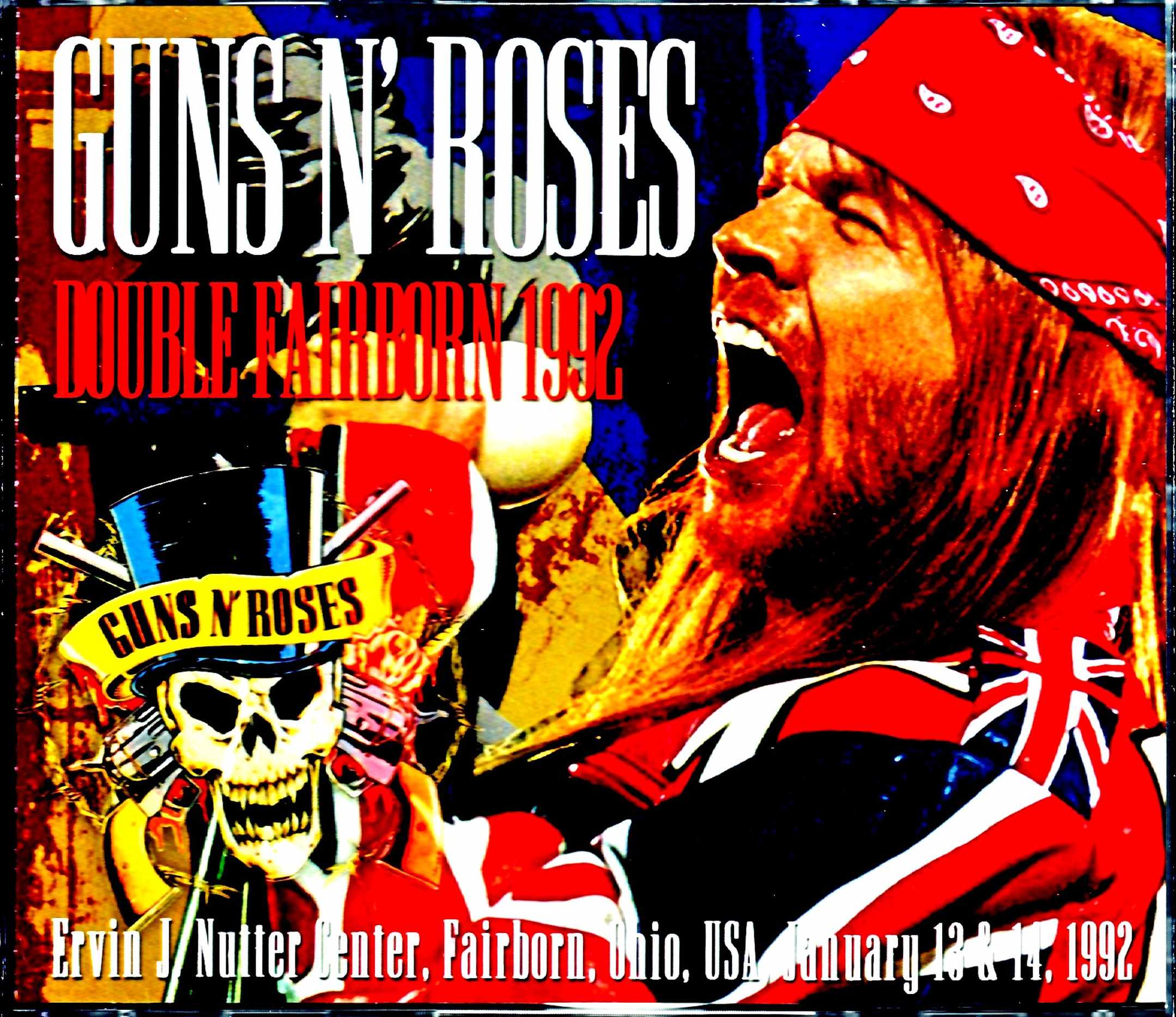 Guns N' Roses ガンズ・アンド・ローゼス/OH,USA 1992 2Shows Complete