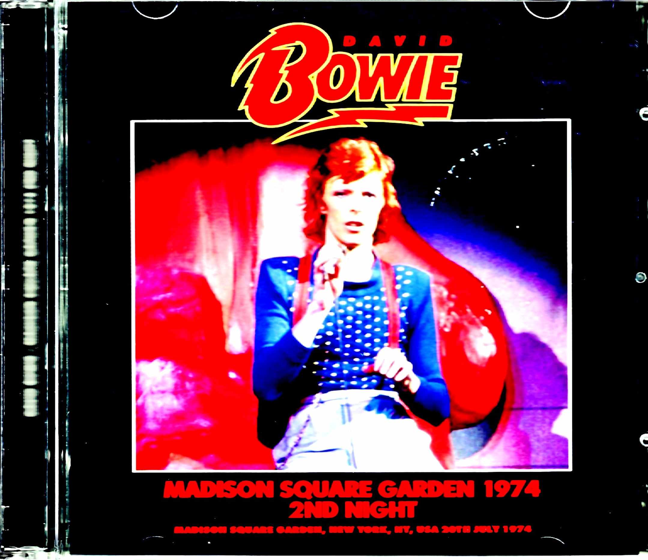 David Bowie デヴィッド・ボウイ/NY,USA 7.20.1974 New Source