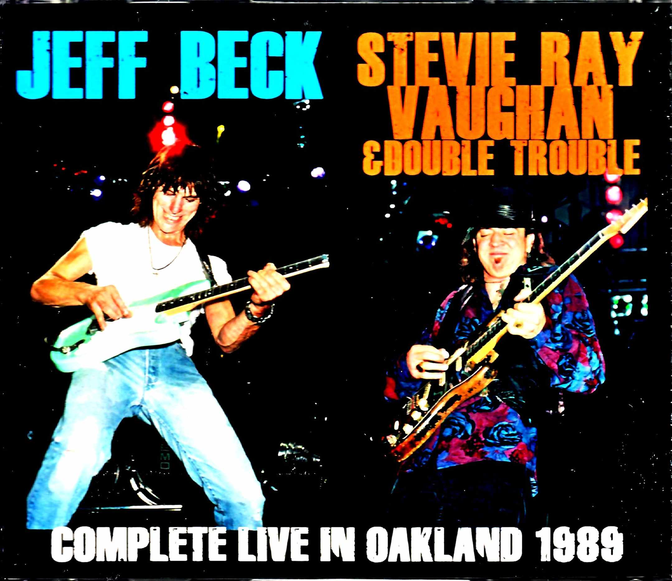 Jeff Beck,Stevie Ray Vaughan ジェフ・ベック スティーヴィー・レイ・ヴォーン/CA,USA 1989 Complete
