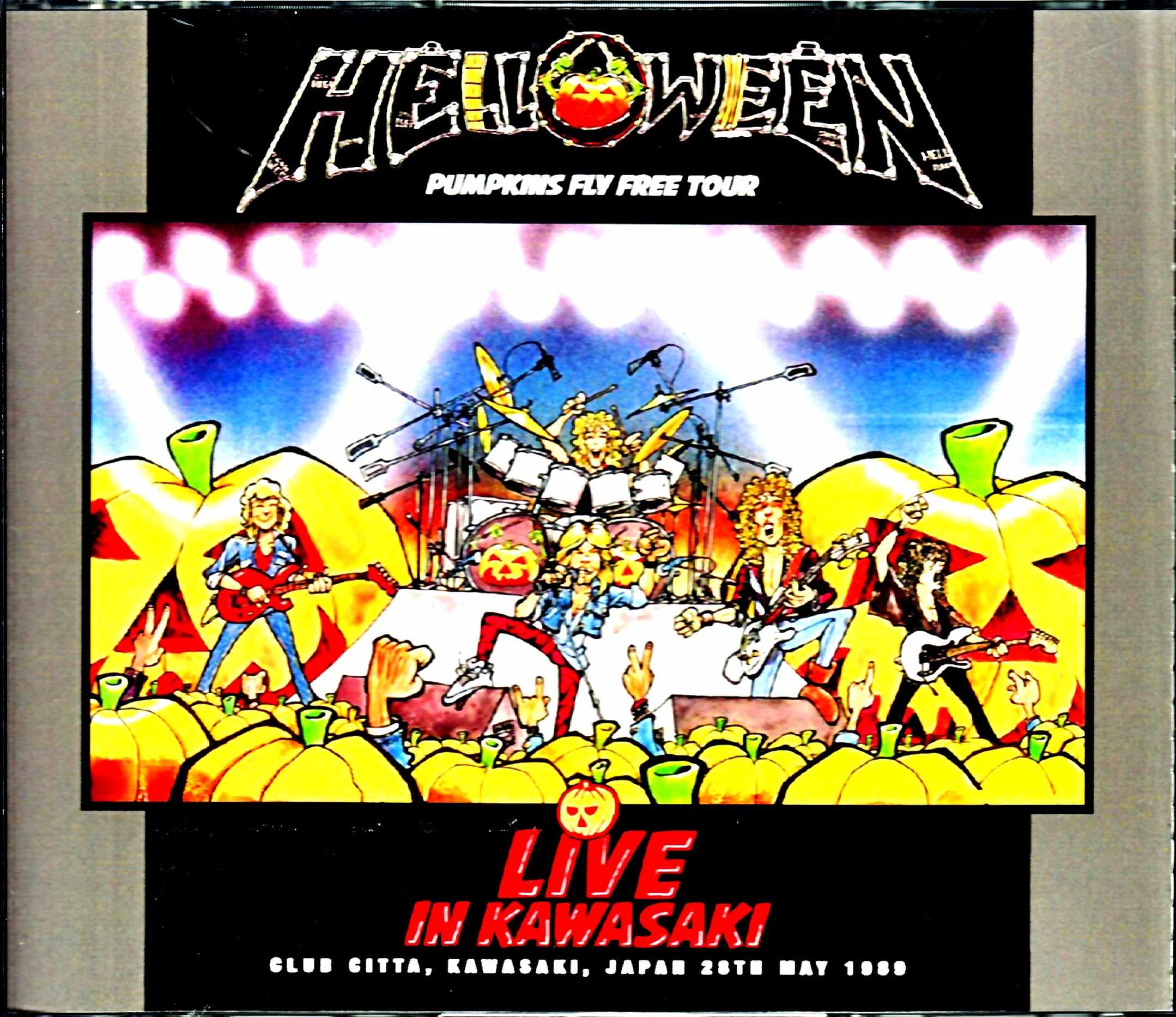 Helloween ハロウィン/Kanagawa,Japan 5.28.1989 S & V