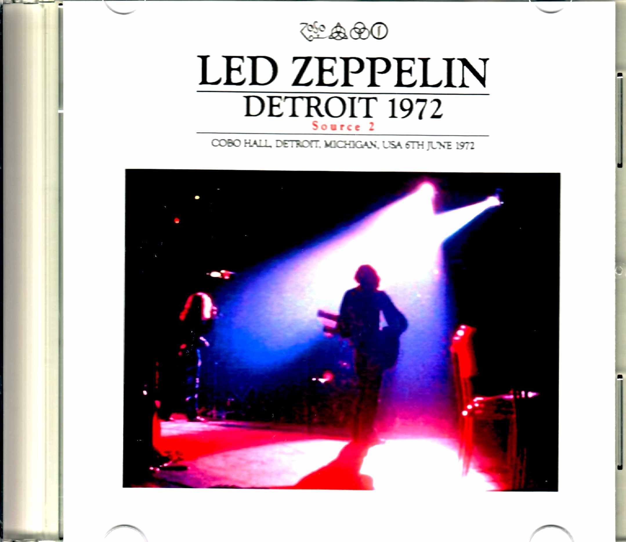 Led Zeppelin レッド・ツェッペリン/MI,USA 1972 Source2
