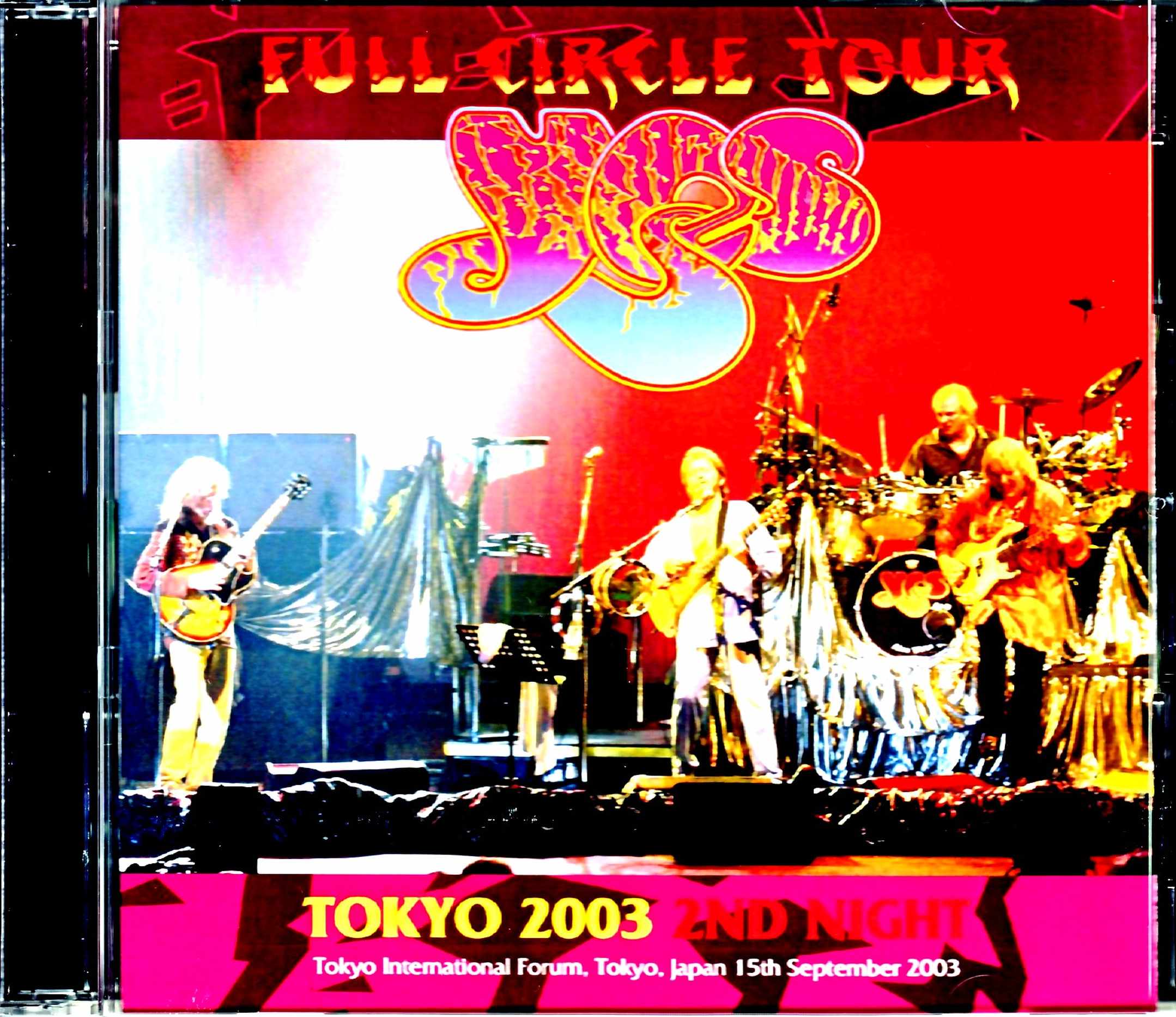 Yes イエス/Tokyo,Japan 9.25.2003
