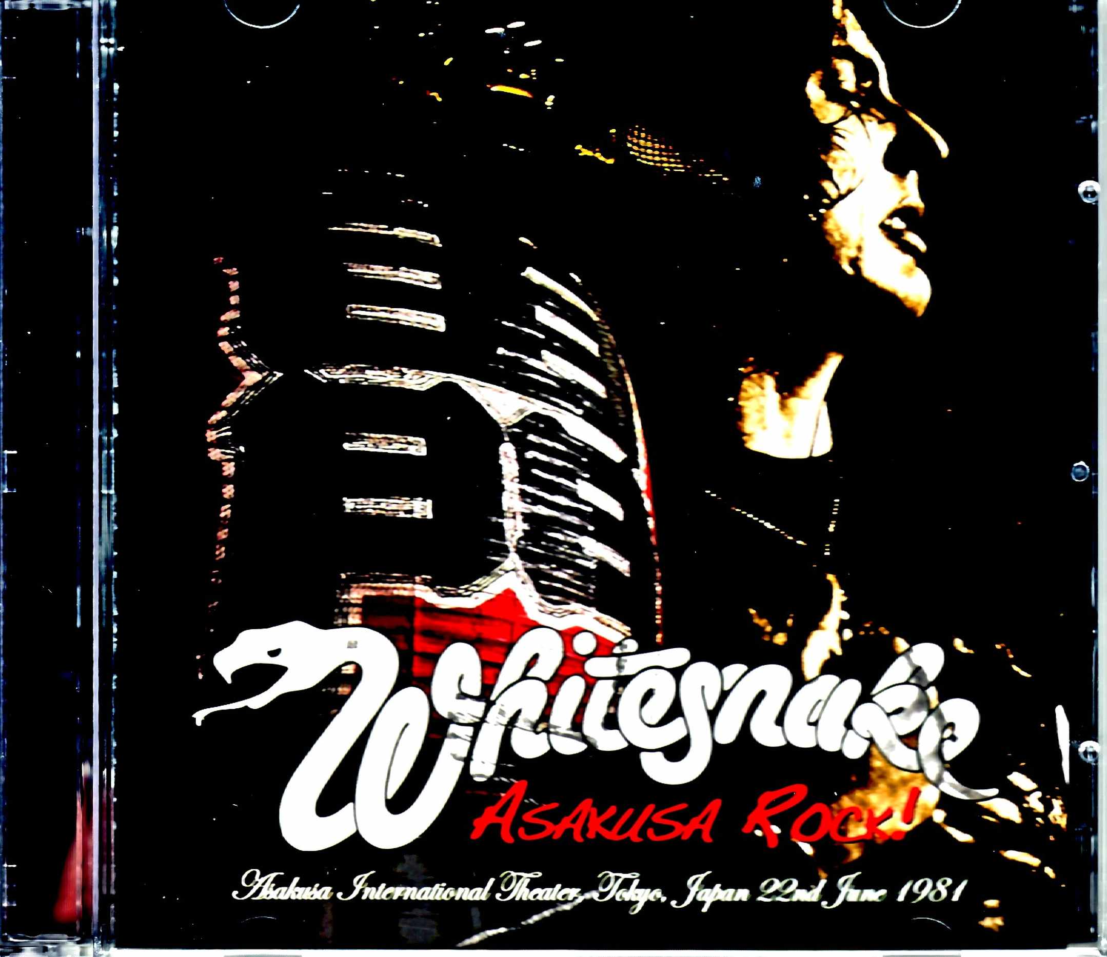 Whitesnake ホワイトスネイク/Tokyo,Japan 6.22.1981