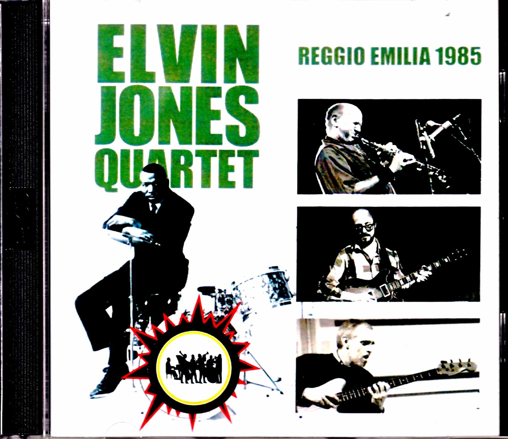 Elvin Jones Quartet,John Scofield,Dave Libeman エルヴィン・ジョーンズ ジョン・スコフィールド/Italy 1985