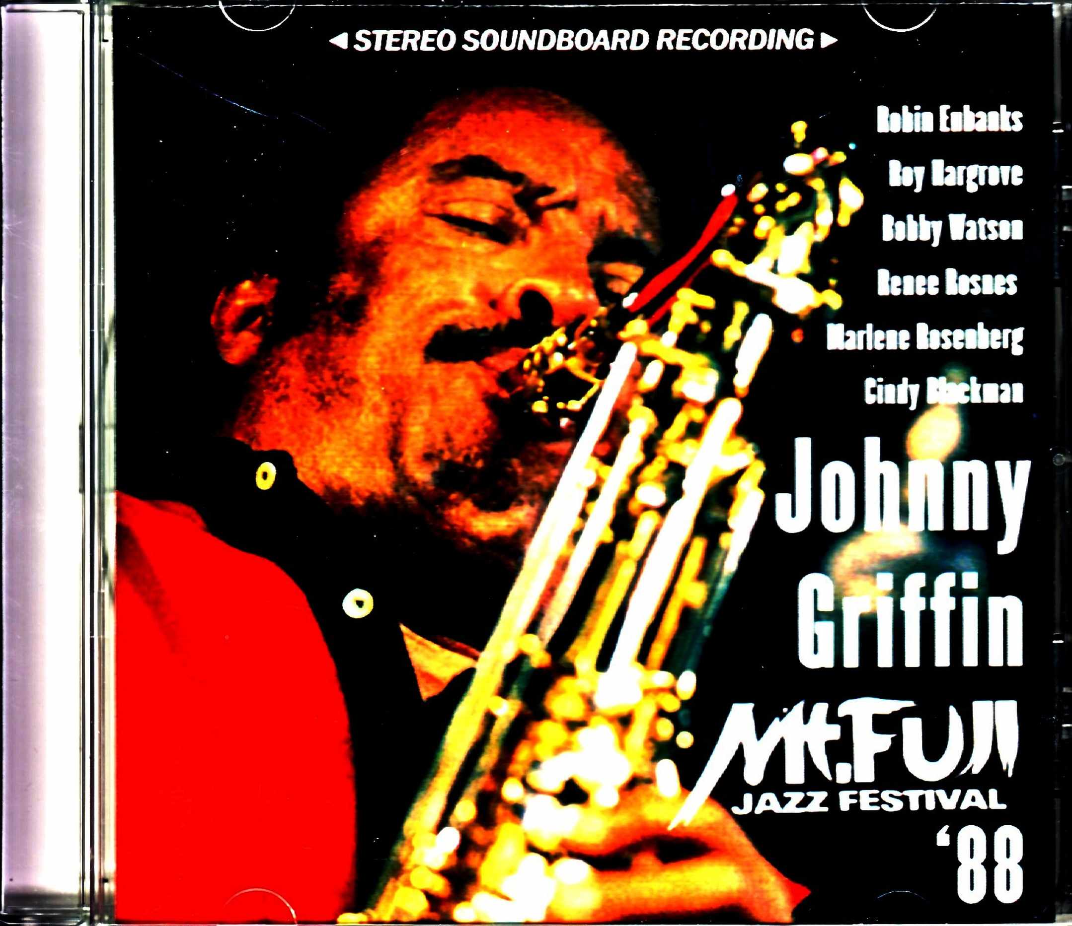 Johnny Griffin ジョニー・グリフィン/Yamanashi,Japan 1988
