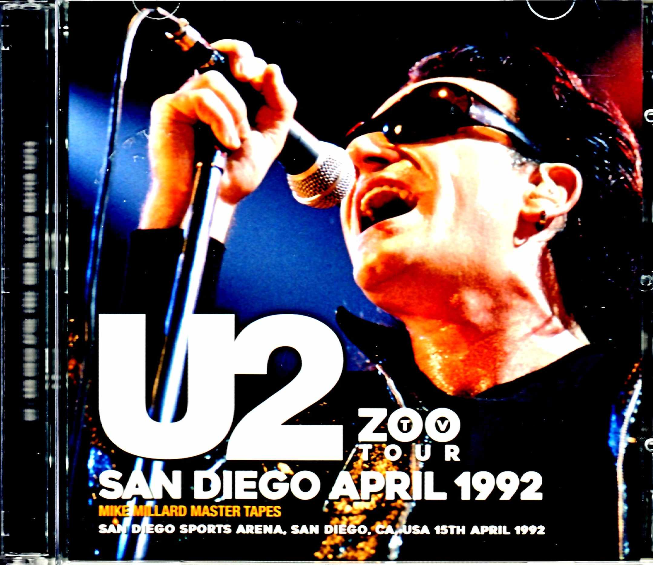 U2 ユーツー/CA,USA 4.15.1992 Mike Millard Master Tapes