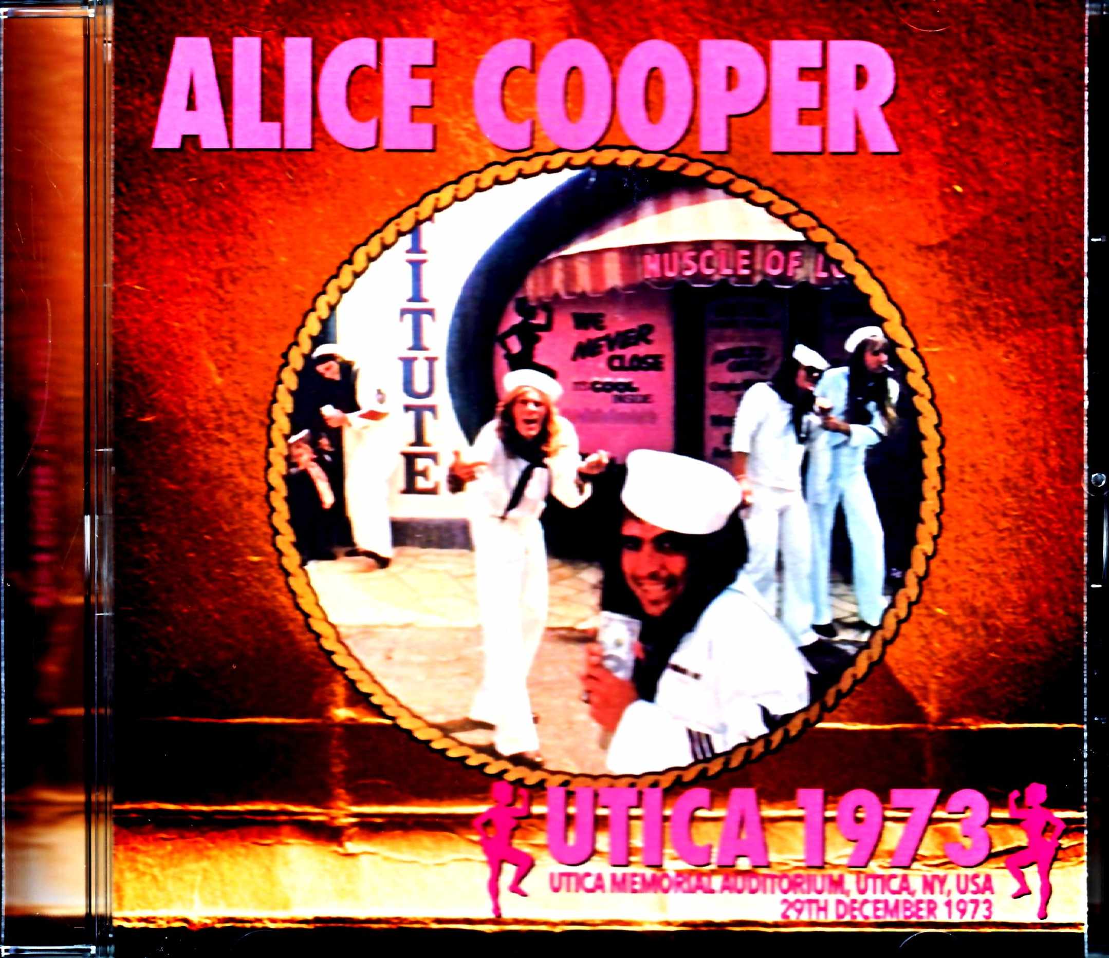 Alice Cooper アリス・クーパー/NY,USA 1973