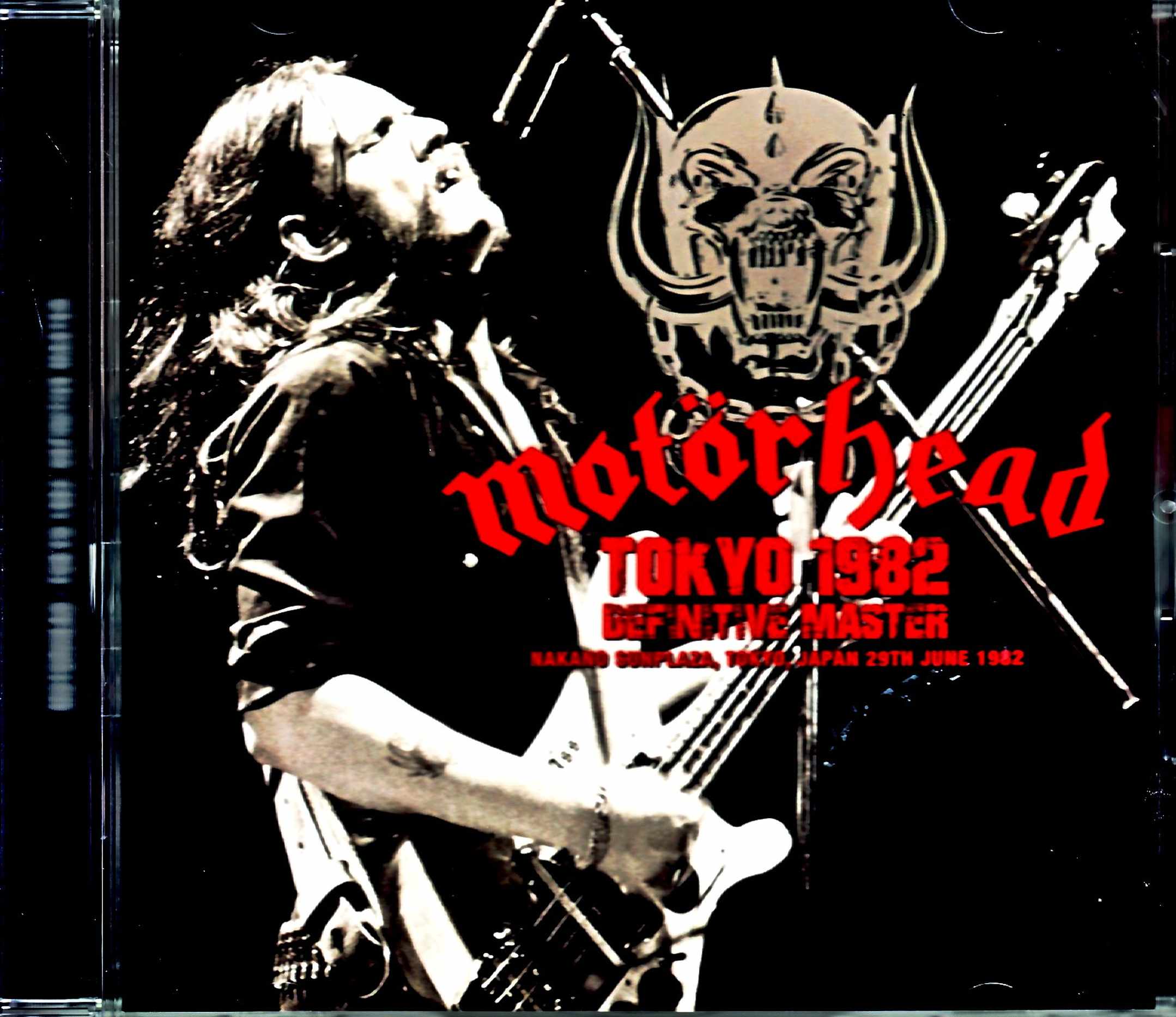 Motorhead モーターヘッド/Tokyo,Japan 6.29.1982