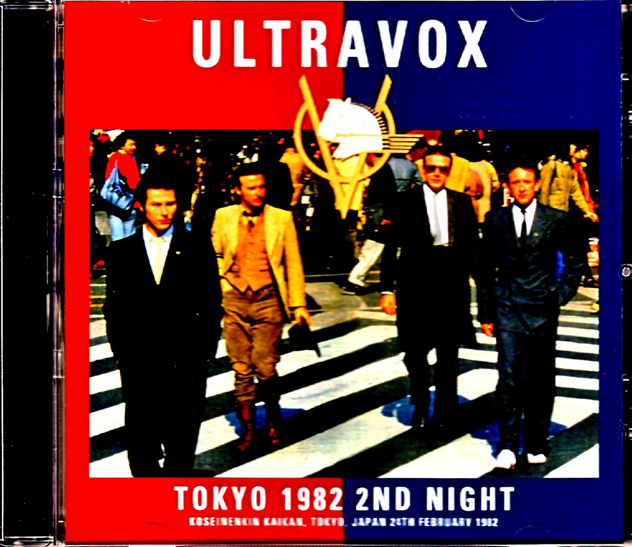 Ultravox ウルトラヴォックス/Tokyo,Japan 2.24.1982