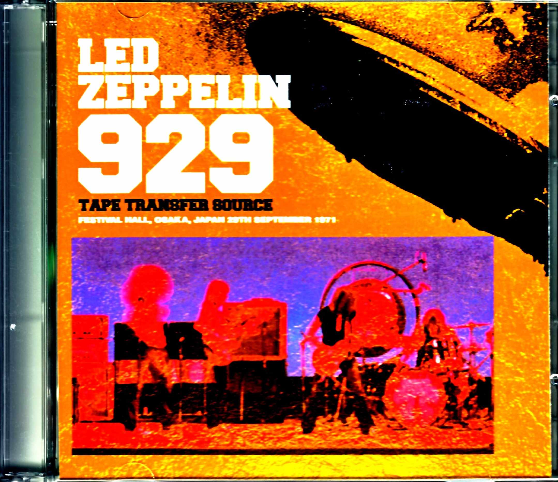 Led Zeppelin レッド・ツェッペリン/Osaka,Japan 1971 Tape Transfer Source