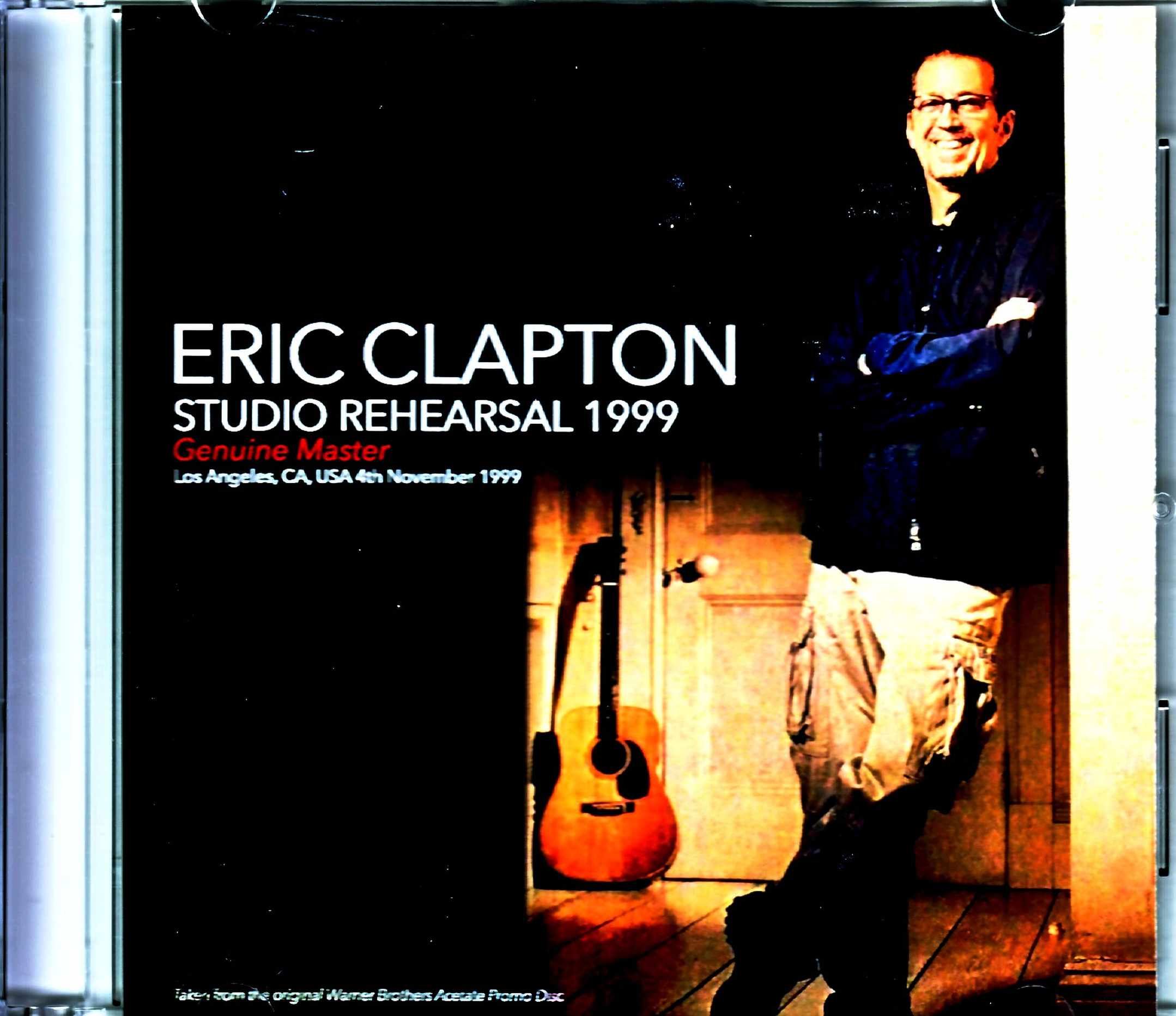 Eric Clapton エリック・クラプトン/CA,USA 1999 Original Warner Brothers Acetate Promo Disc