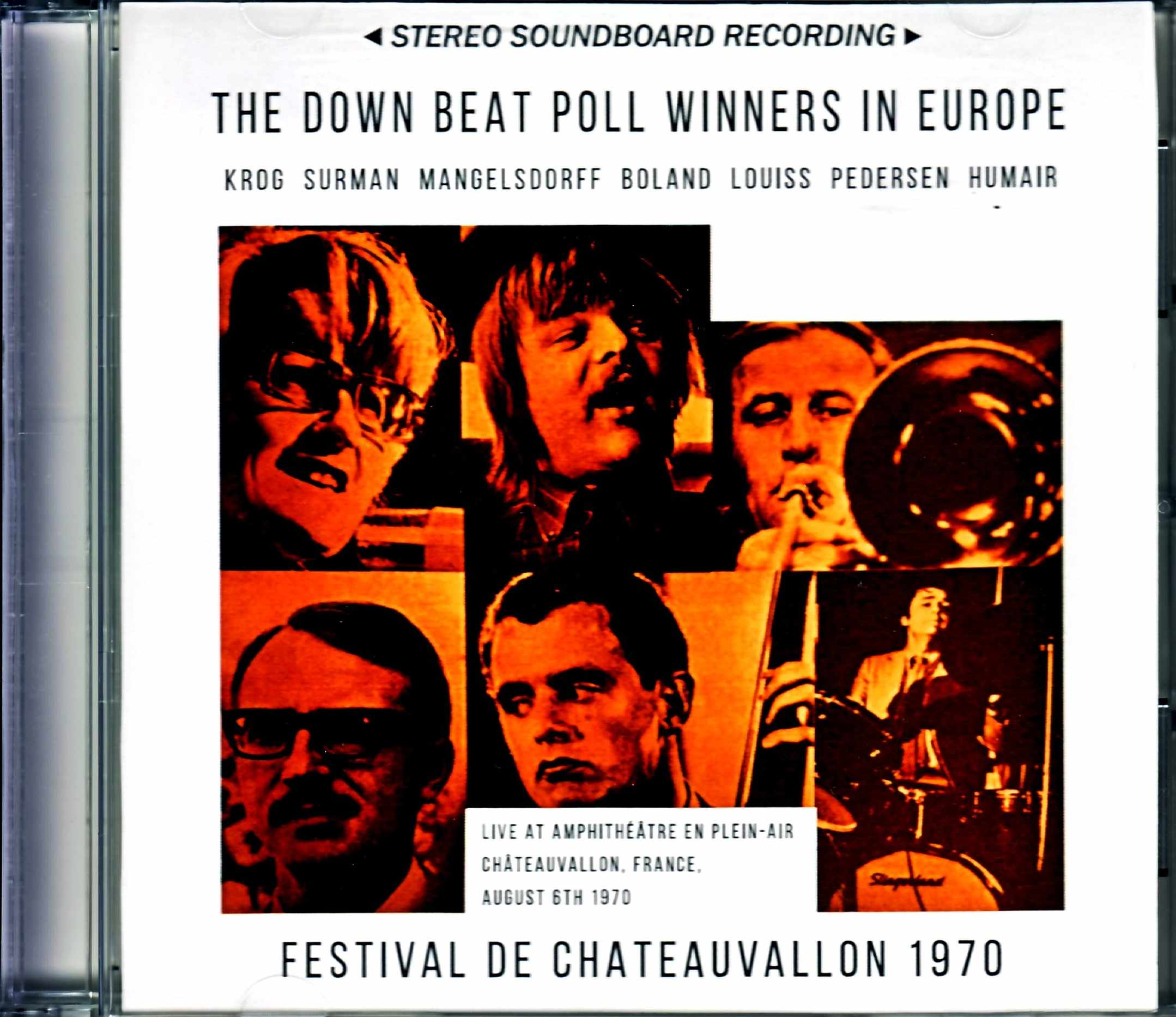 Various Artists Down Beat Poll Winners in Europe ヨーロッパ・ジャズ・オールスターズ/France 1970