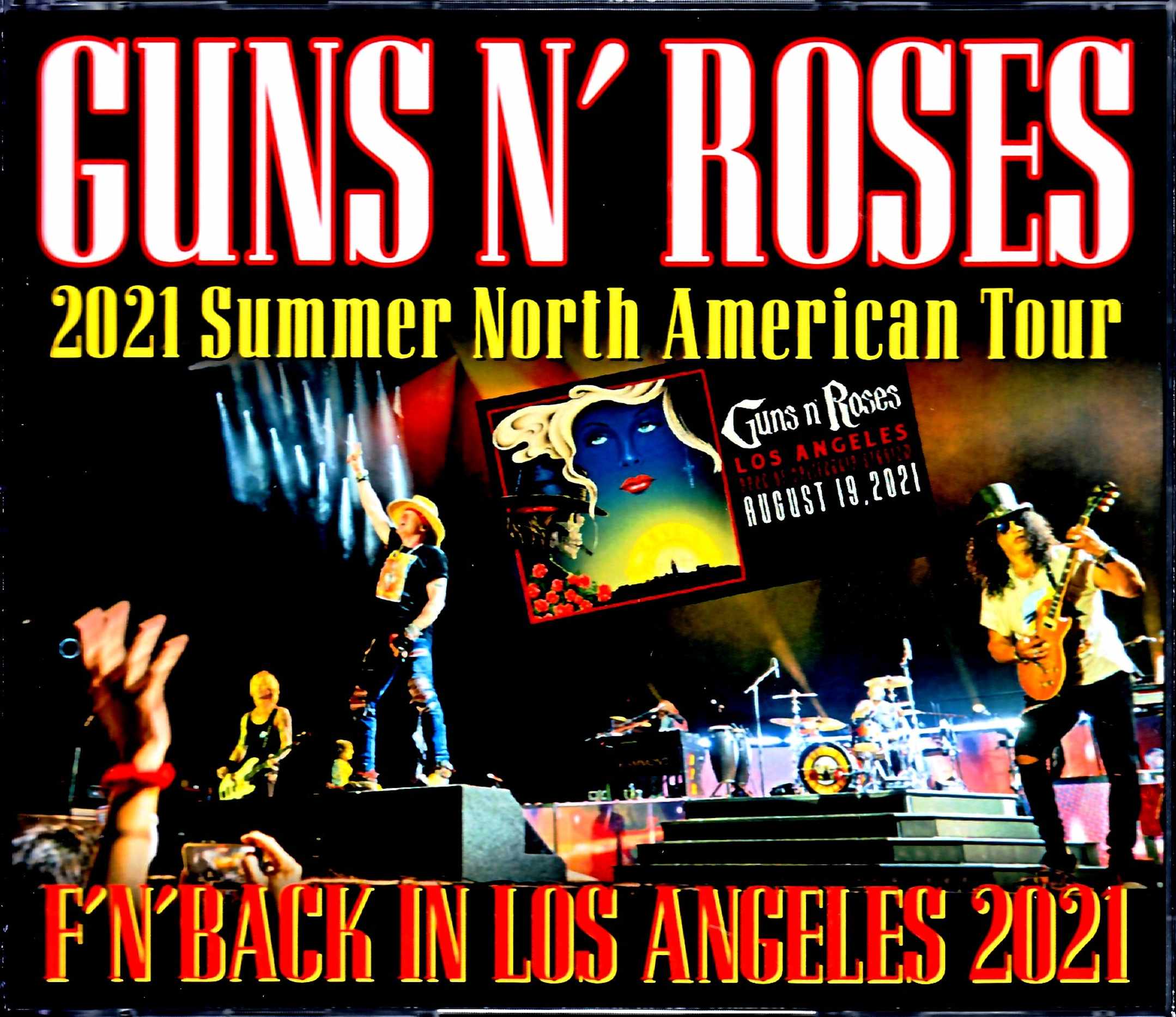 Guns N' Roses ガンズ・アンド・ローゼス/CA,USA 2021 Complete