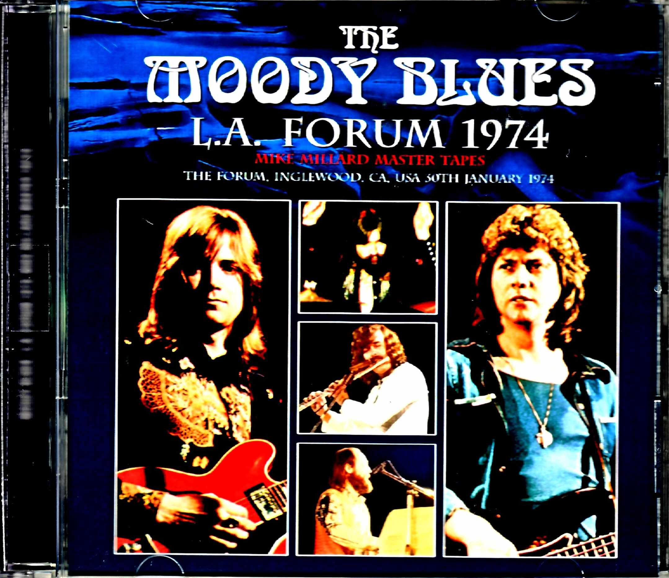 Moody Blues ムーディー・ブルース/CA,USA 1.30.1974 Mike Millard Master Tapes