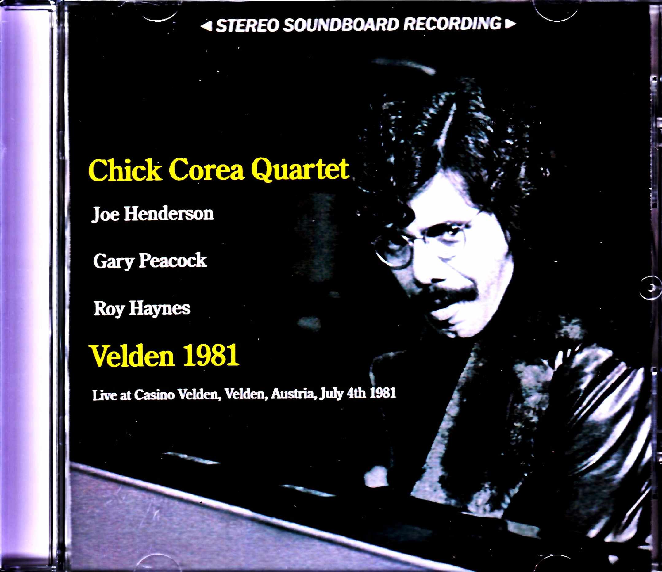 Chick Corea Quartet  Joe Henderson,Gary Peacock チック・コリア ロイ・ヘインズ ゲイリー・ピーコック/Austria 1981