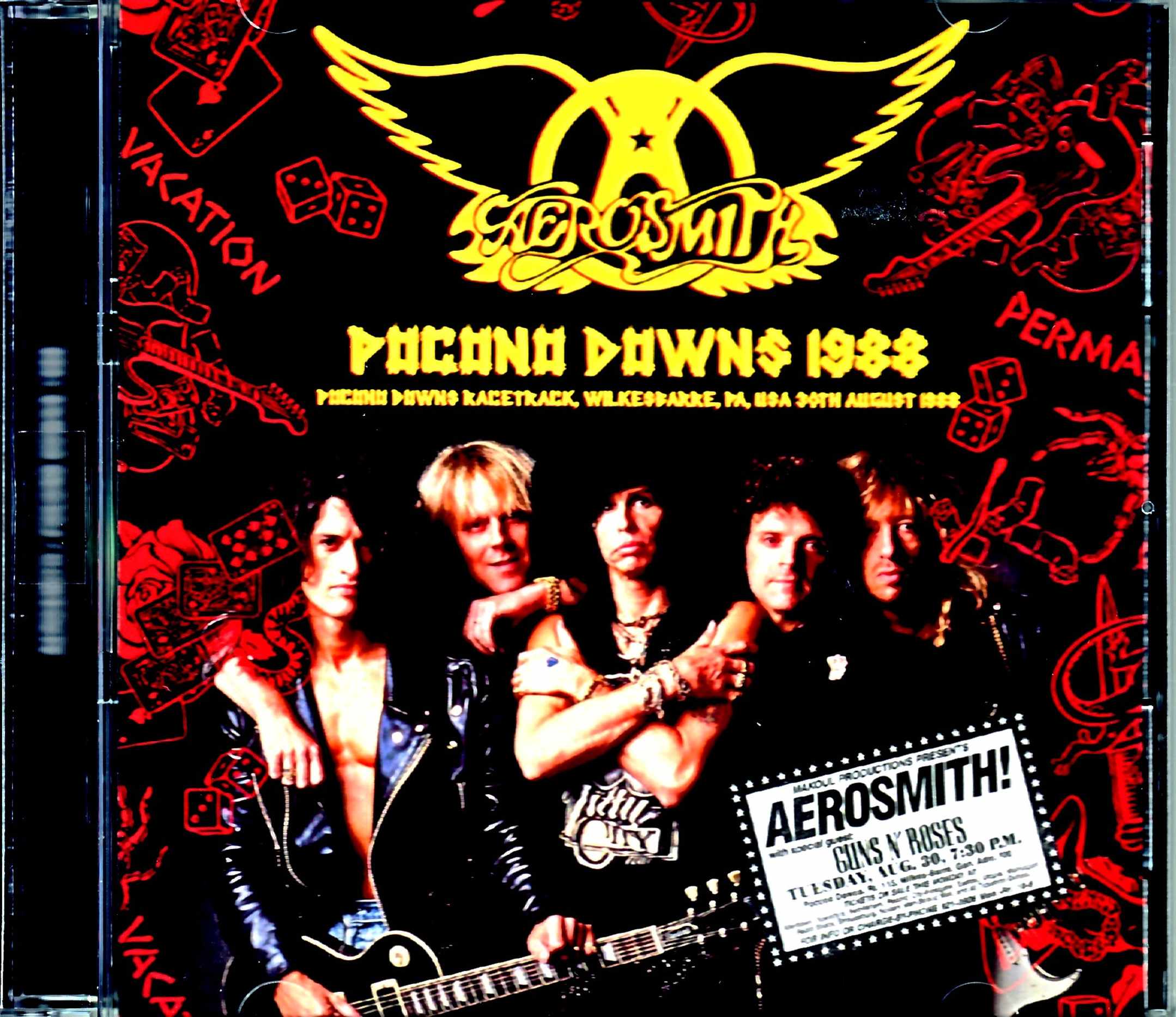 Aerosmith エアロスミス/PA,USA 1988
