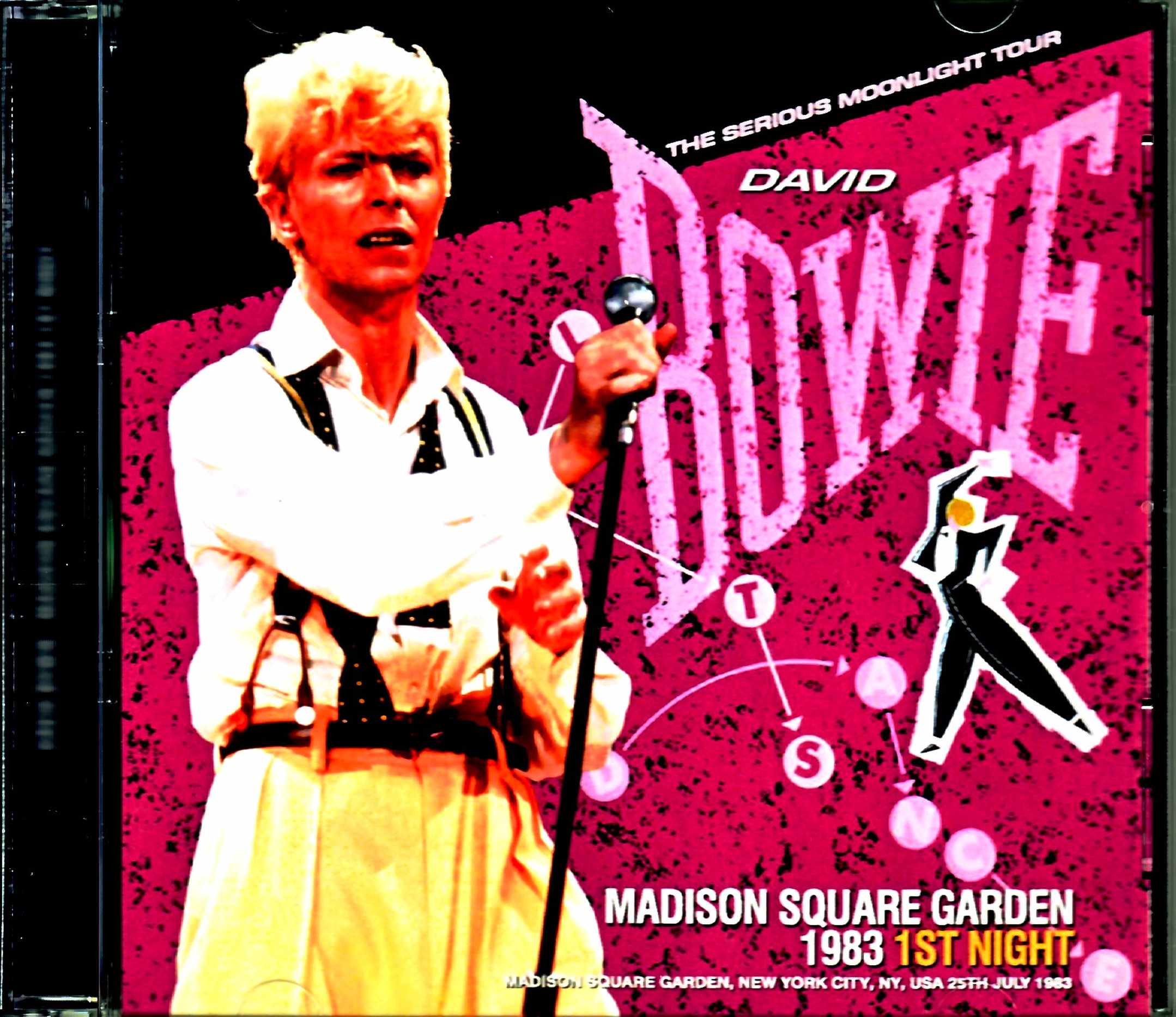 David Bowie デビッド・ボウイ/NY,USA 7.25.1983