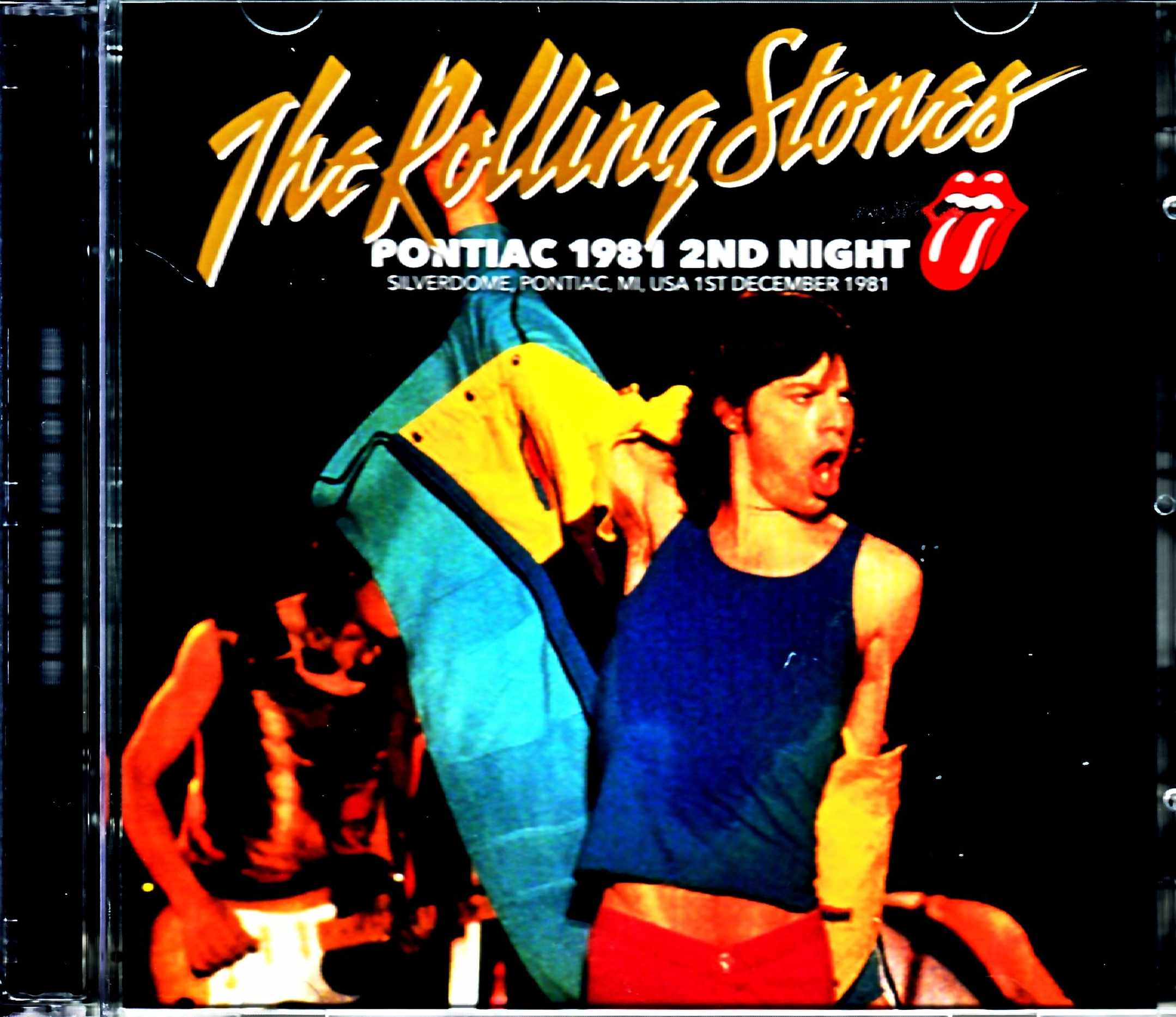 Rolling Stones ローリング・ストーンズ/MI,USA 12.1.1981 Upgrede