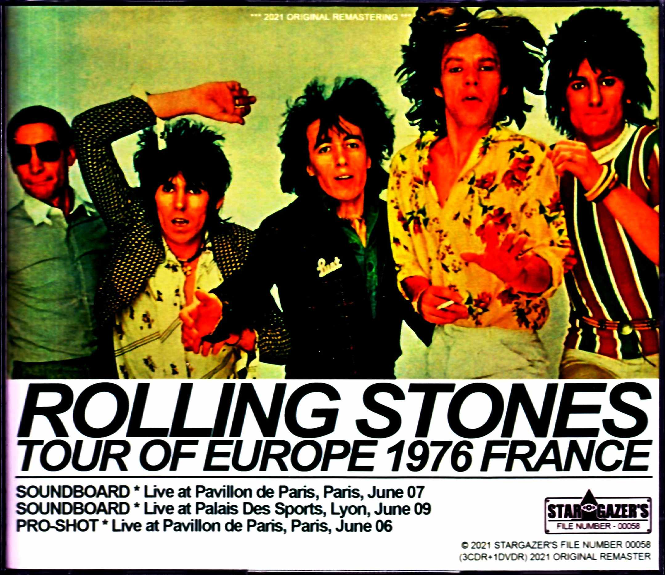 Rolling Stones ローリング・ストーンズ/France 1976  2Days & more S & V