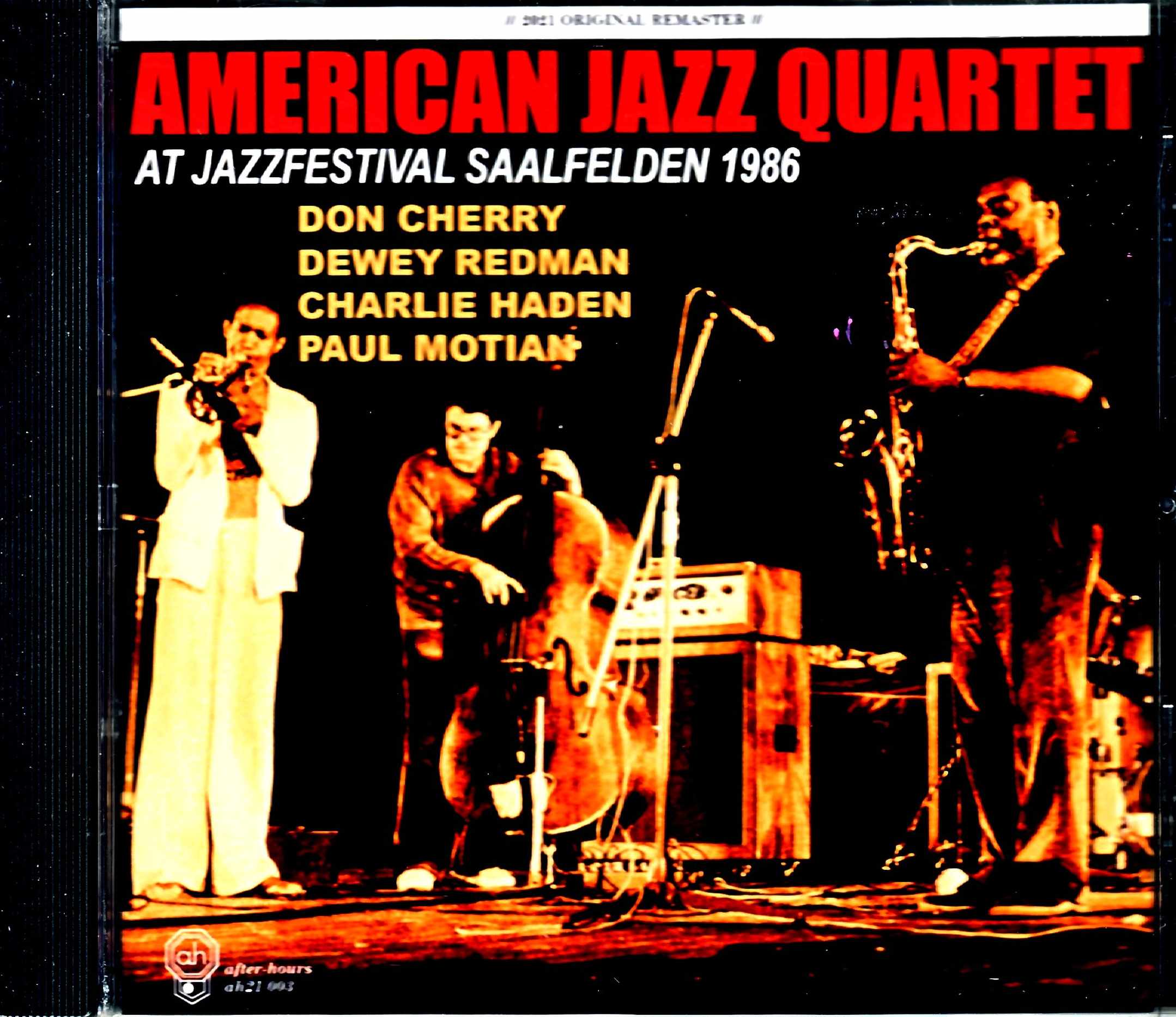 Charlie Haden American Jazz Quartet Don Cherry チャーリー・ヘイデン ドン・チェリー/Austria 1986