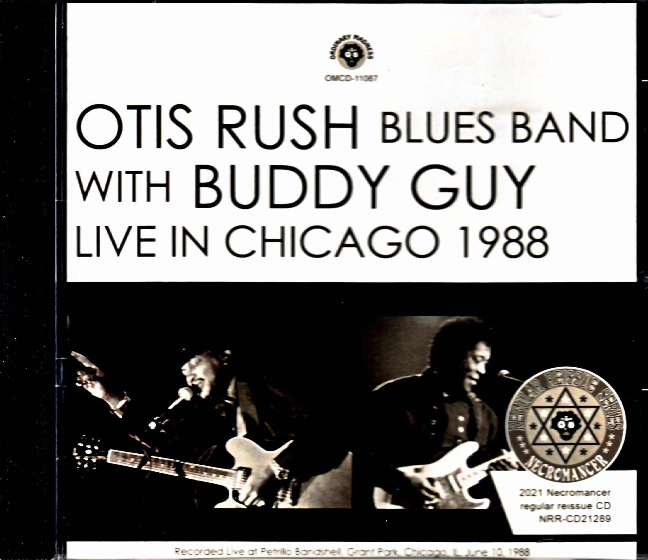 Otis Rush Blues Band Buddy Guy オーティス・ラッシュ バディ・ガイ/IL,USA 1988