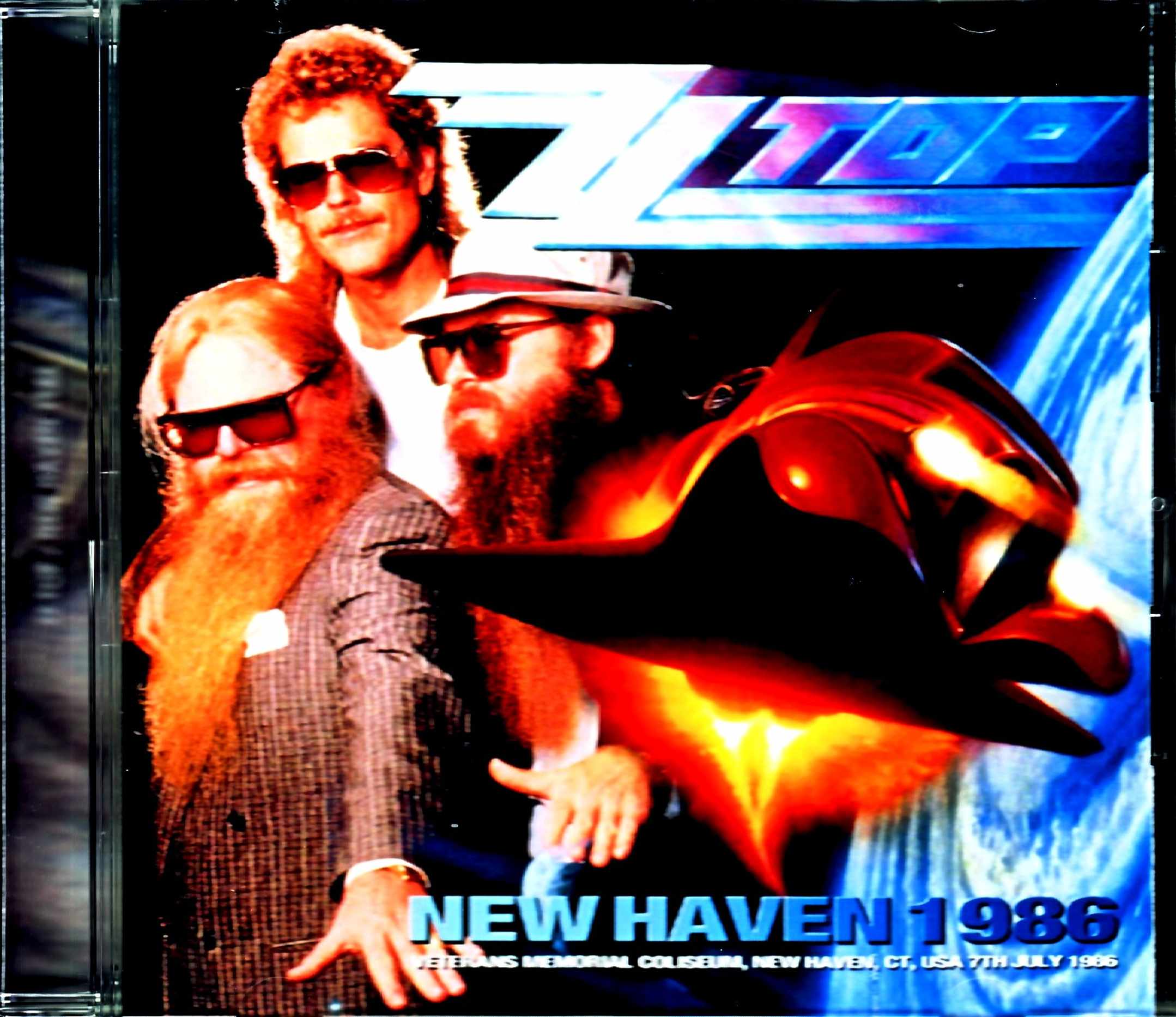 ZZ Top ZZ・トップ/CT,USA 1986