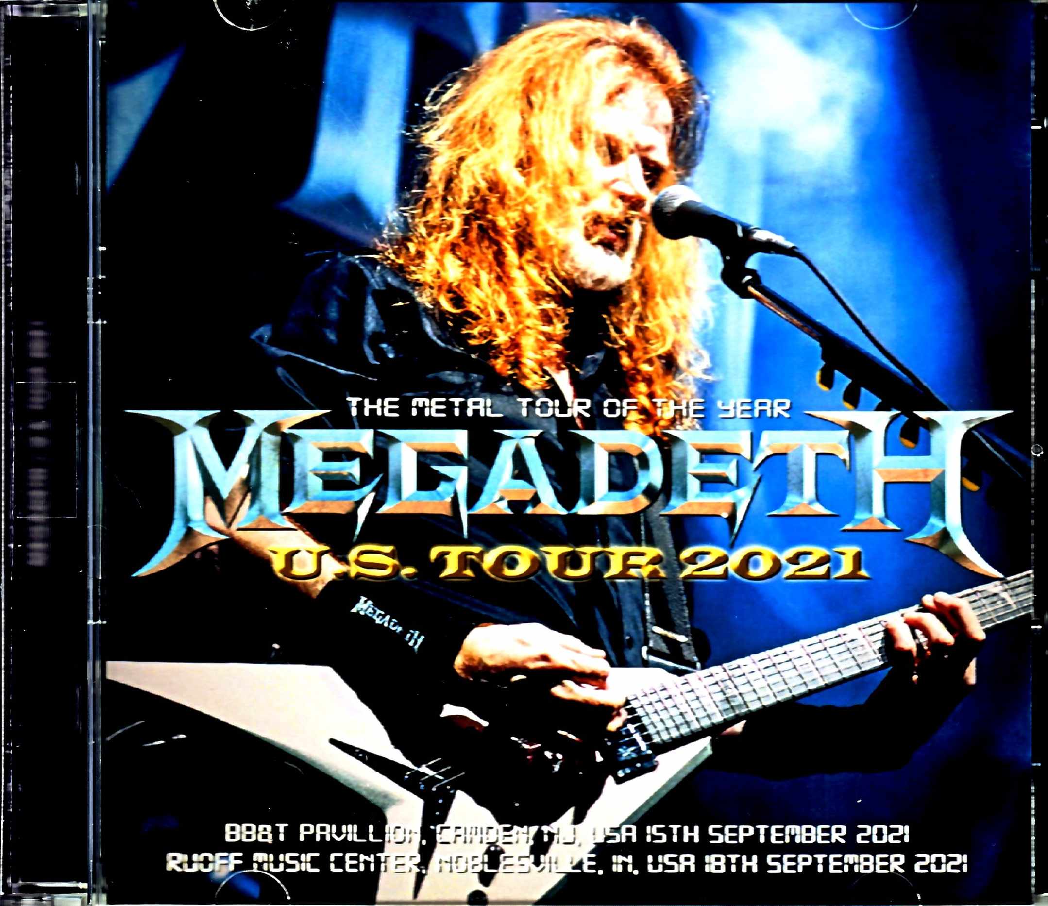 Megadeth メガデス/IN,USA 2021 & more