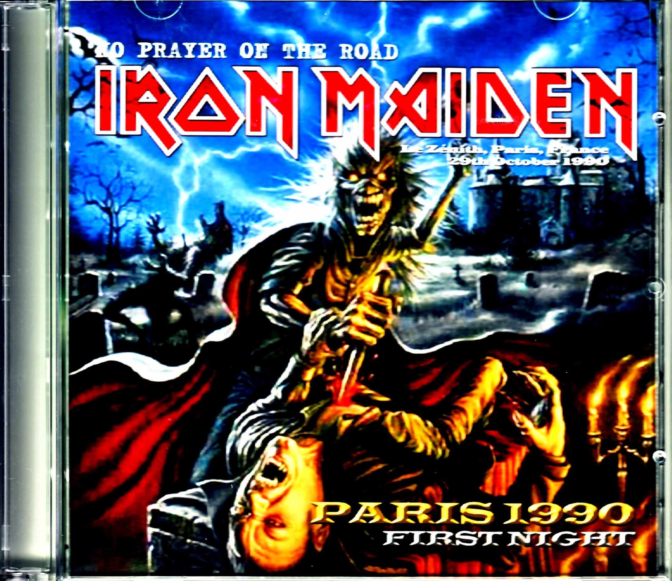 Iron Maiden アイアン・メイデン/France 10.29.1990