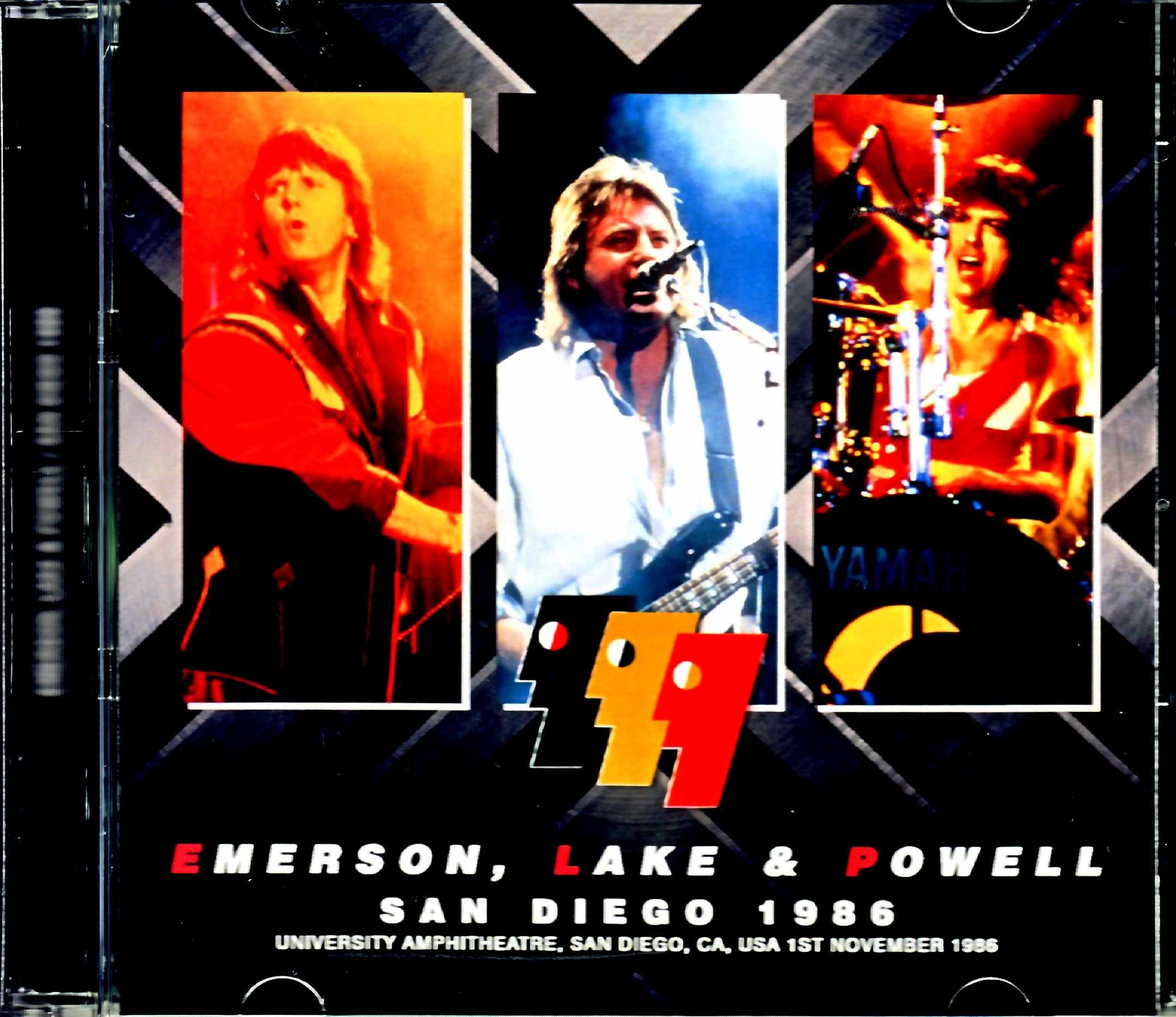 EL & P Emerson,Lake & Palmer エマーソン・レイク・アンド・パーマー/CA,USA 11.1.1986