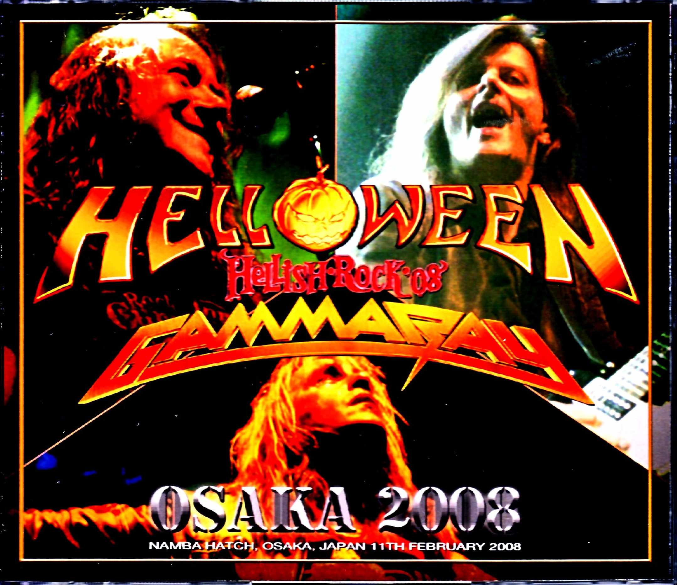 Helloween Gamma Ray ハロウィン ガンマ・レイ/Osaka,Japan 2008 Complete