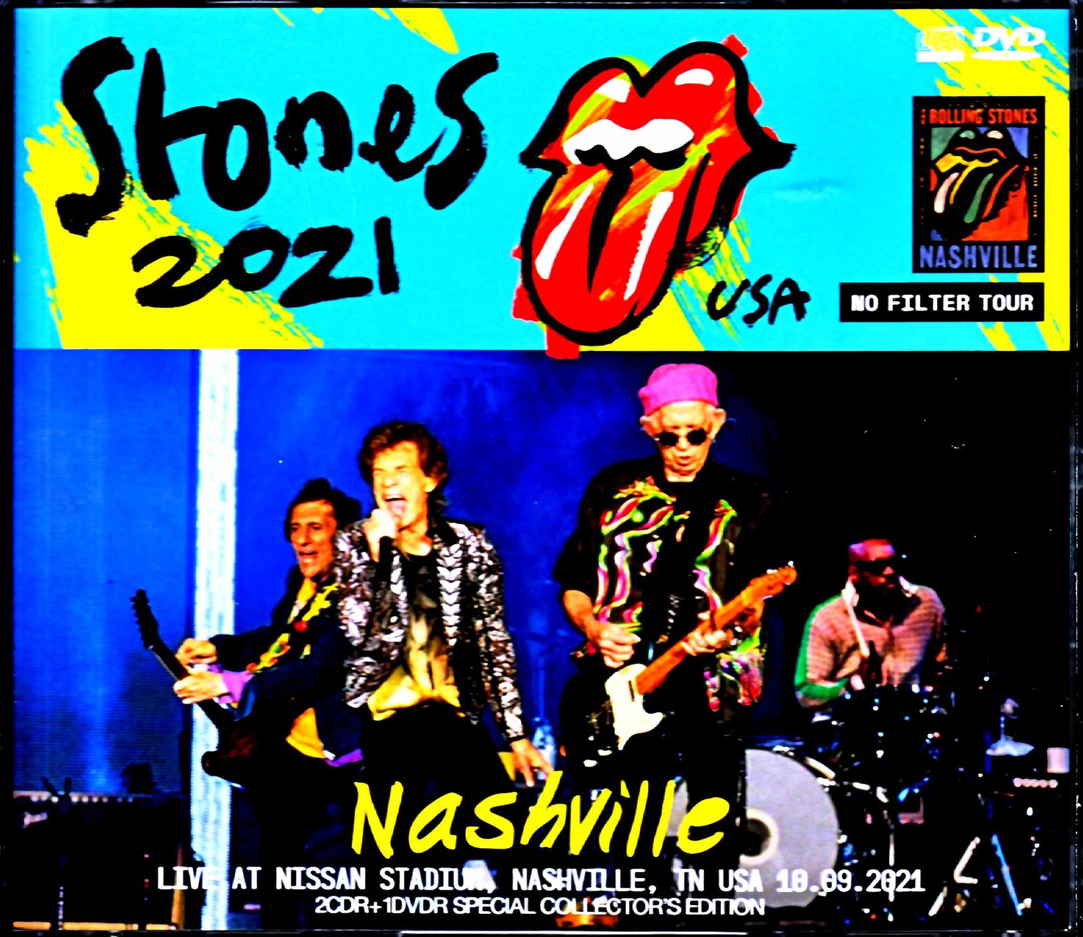 Rolling Stones ローリング・ストーンズ/TN,USA 2021 S & V