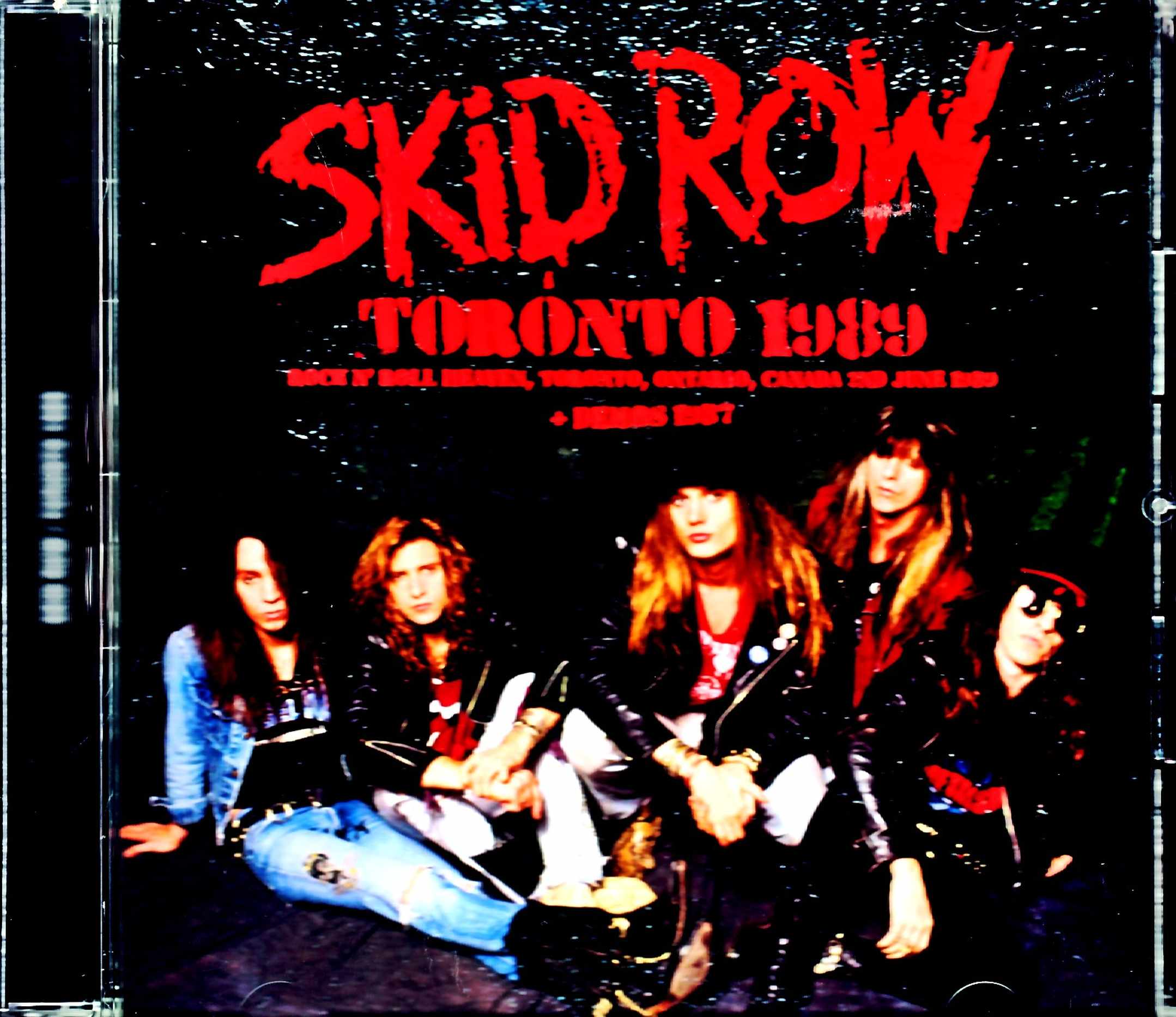 Skid Row スキッド・ロウ/Canada 1989 & more