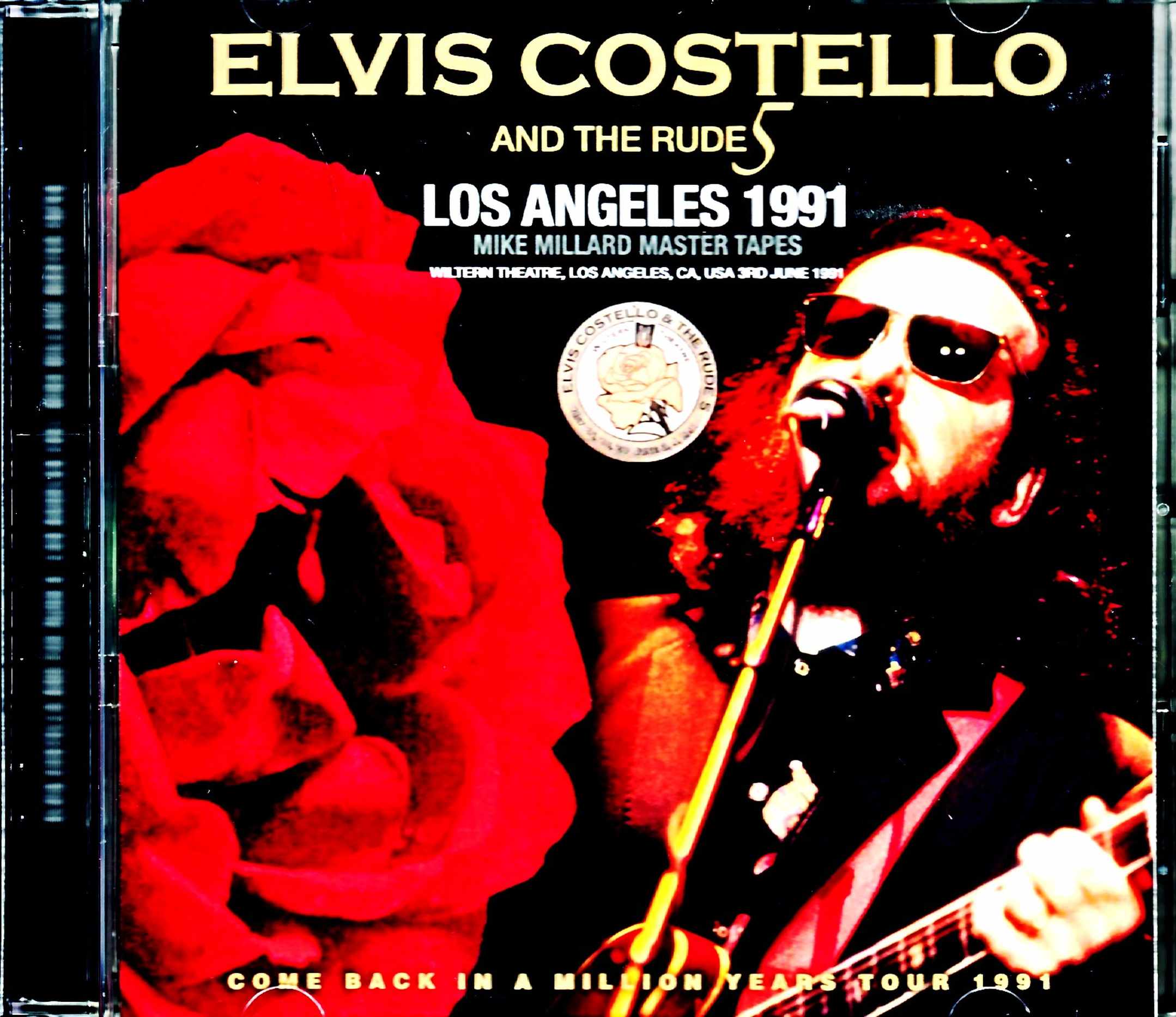 Elvis Costello and the Rude 5 エルヴィス・コステロ/CA,USA 1991 Mike Millard Master Tapes