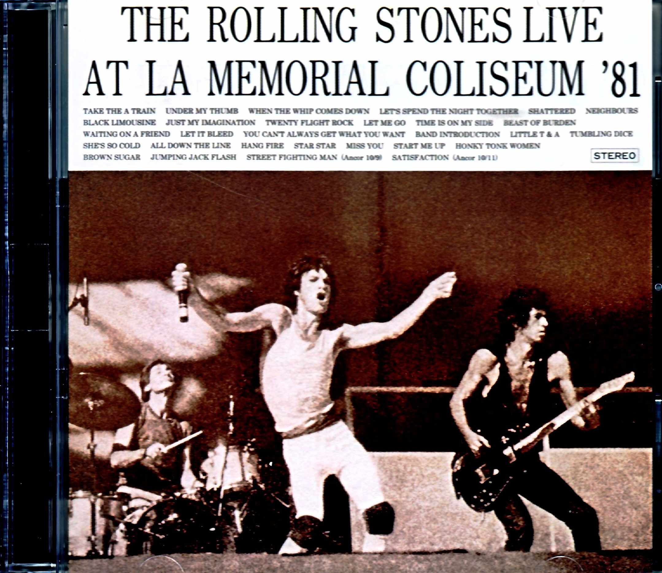 Rolling Stones ローリング・ストーンズ/CA,USA 10.9.1981 Complete & more