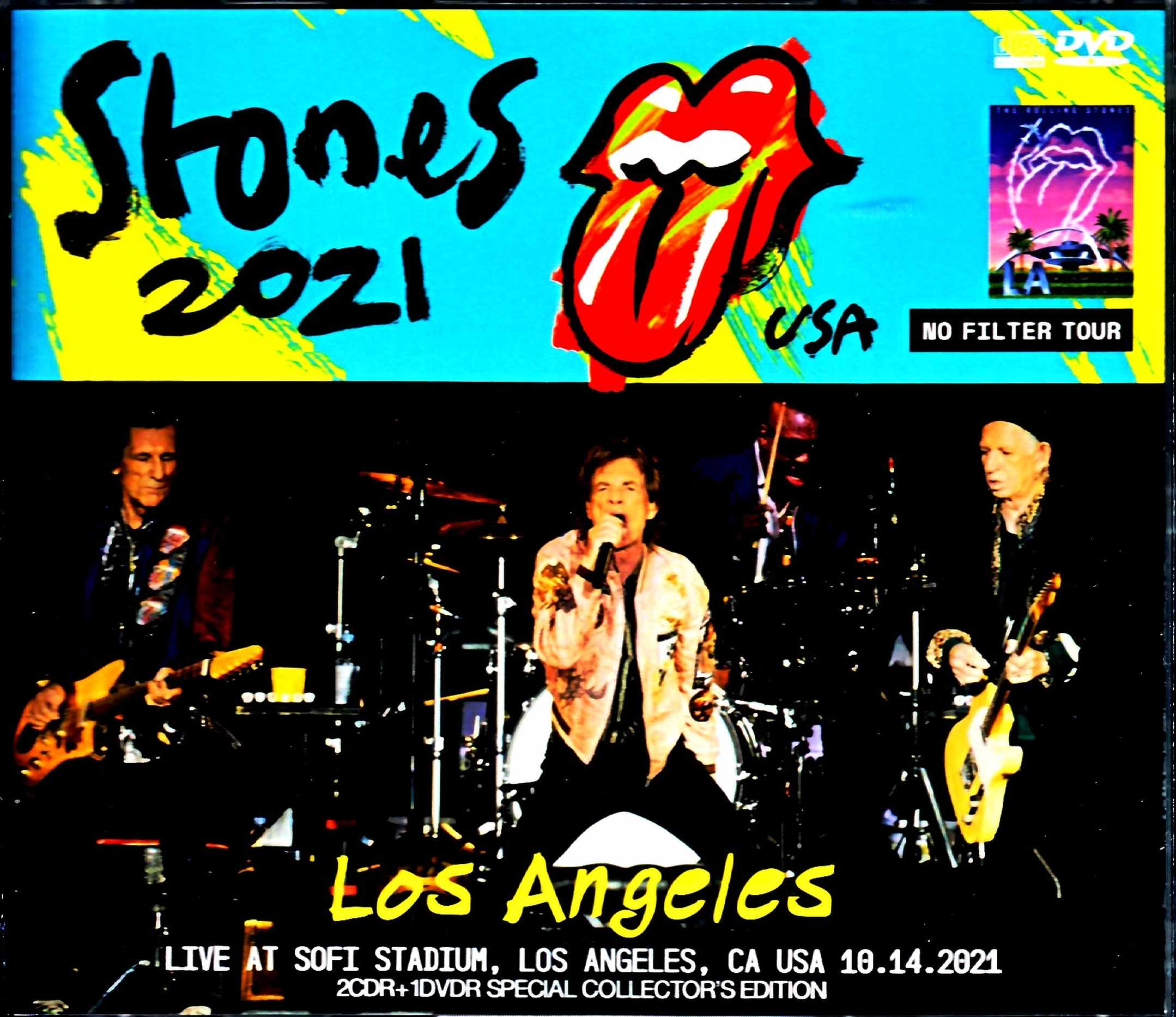 Rolling Stones ローリング・ストーンズ/CA,USA 10.14.2021 Complete S & V