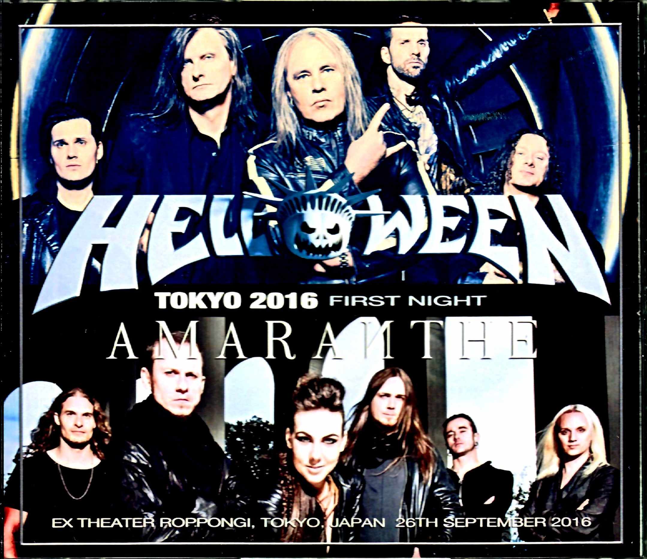 Helloween Amaranthe ハロウィン アマランス/Tokyo,Japan 2016