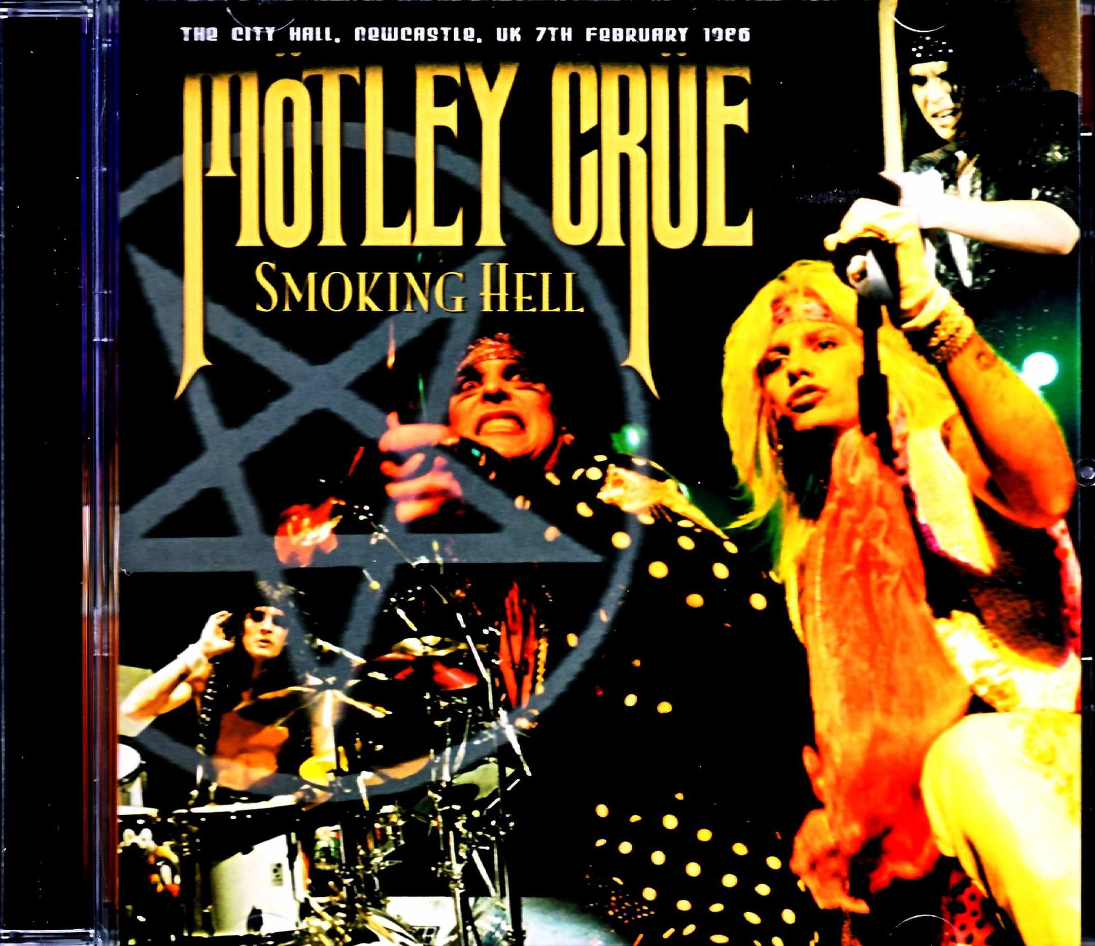 Motley Crue モトリー・クルー/England,UK 1986 Complete