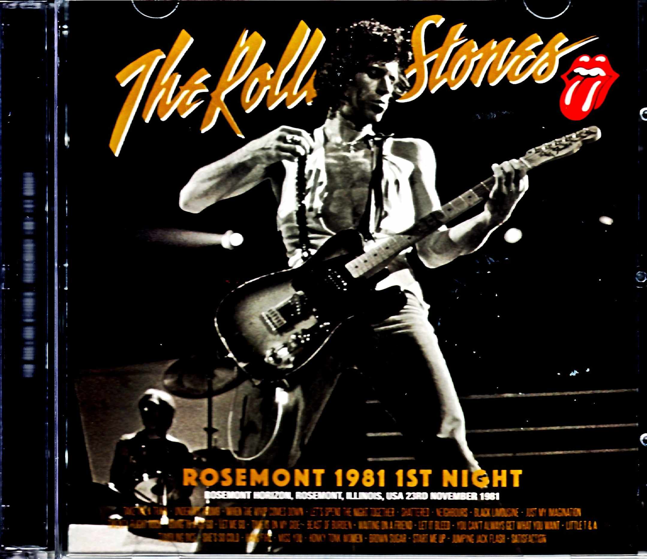 Rolling Stones ローリング・ストーンズ/IL,USA 11.23.1981 Remastered