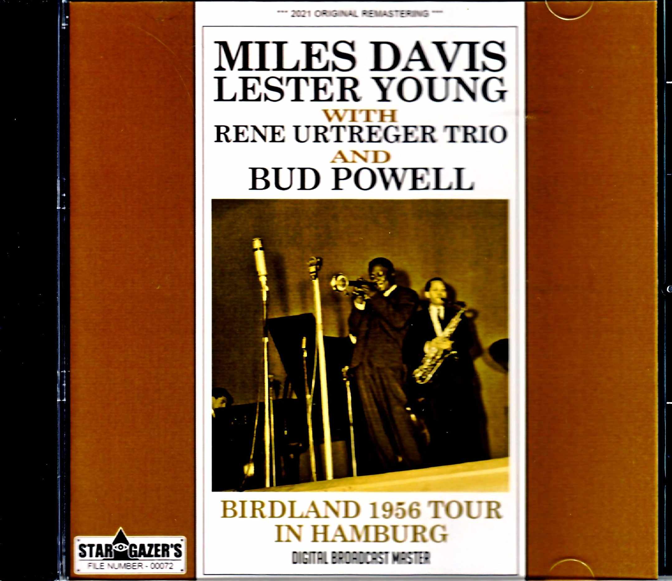 Miles Davis Lester Young,Bud Powell マイルス・デイビス レスター・ヤング バド・パウエル/Germany 1956 Remastered